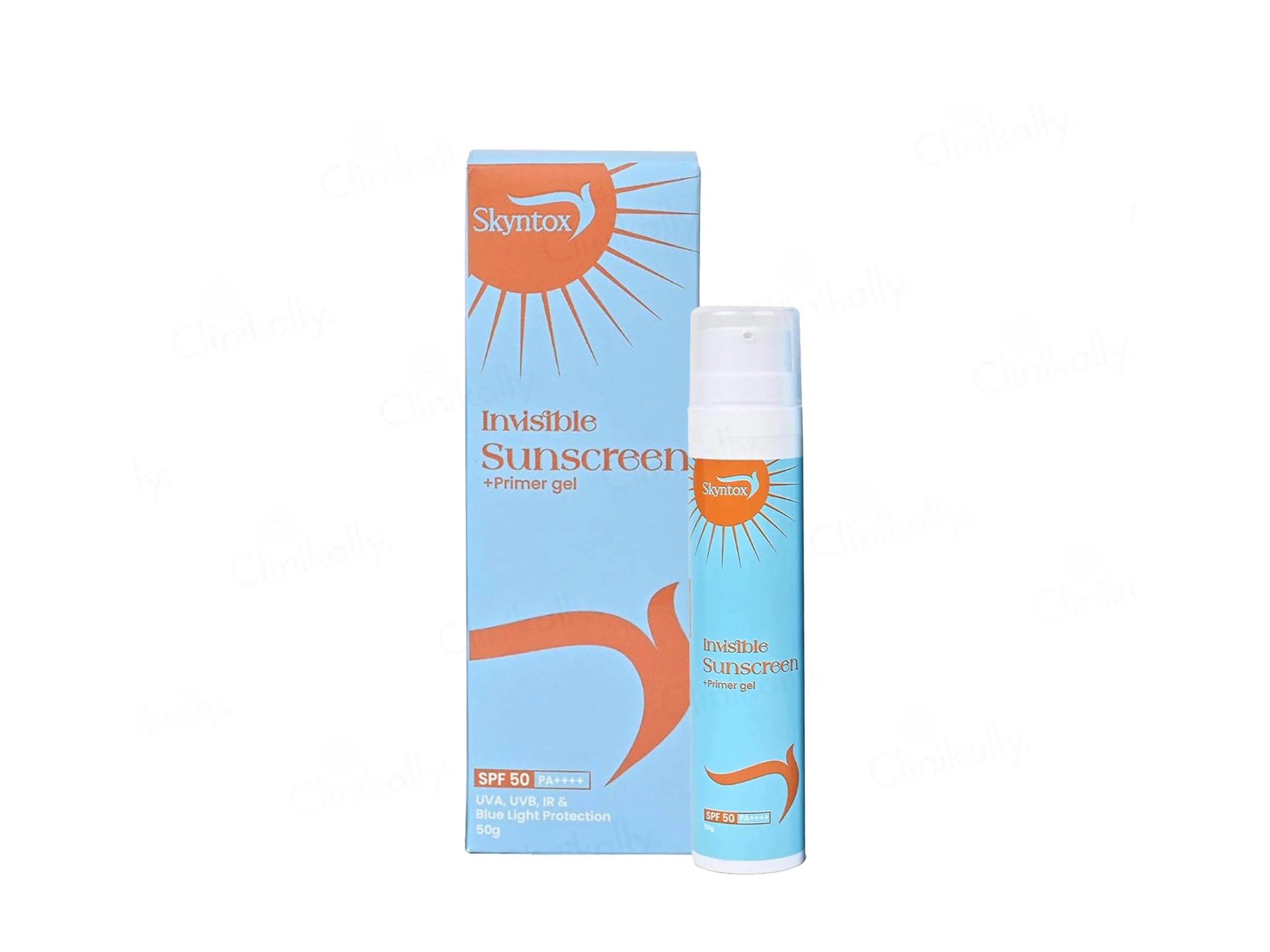 Skyntox Invisible +Primer Sunscreen Gel SPF 50 PA++++ - Image 2