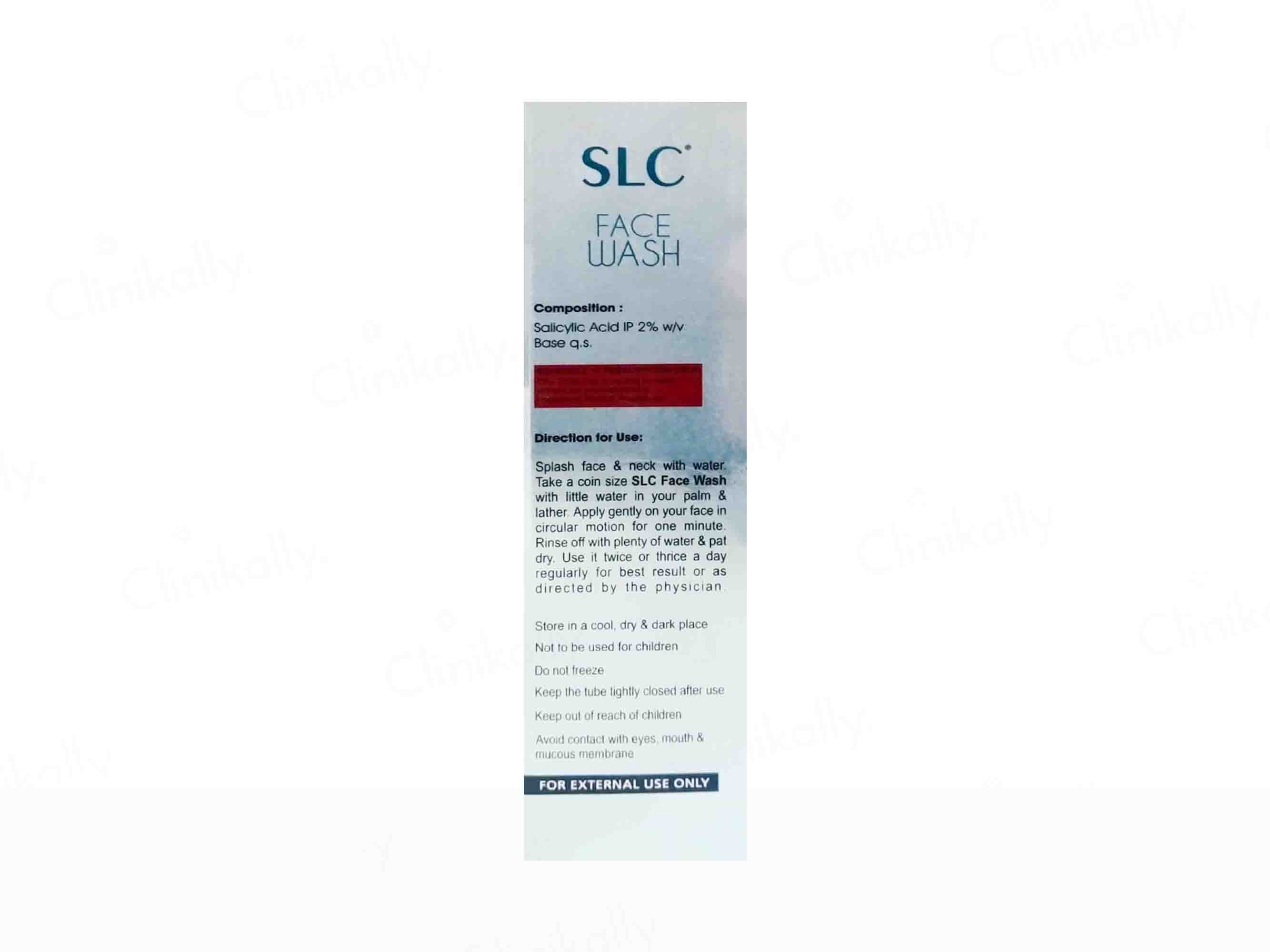 SLC 2% Salicylic Acid Face Wash - Image 2