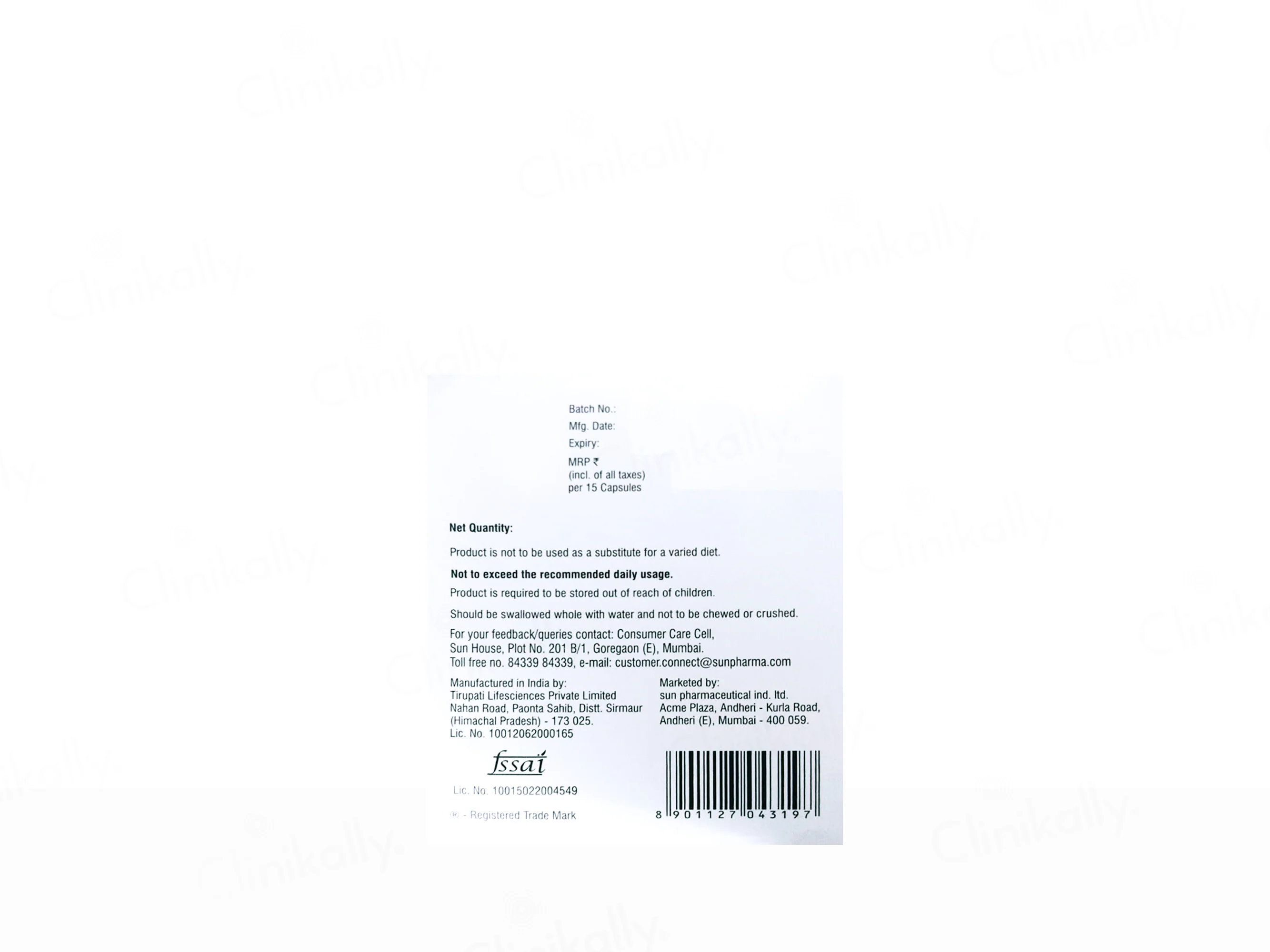 Socril Health Supplement Capsule For Women - Image 2