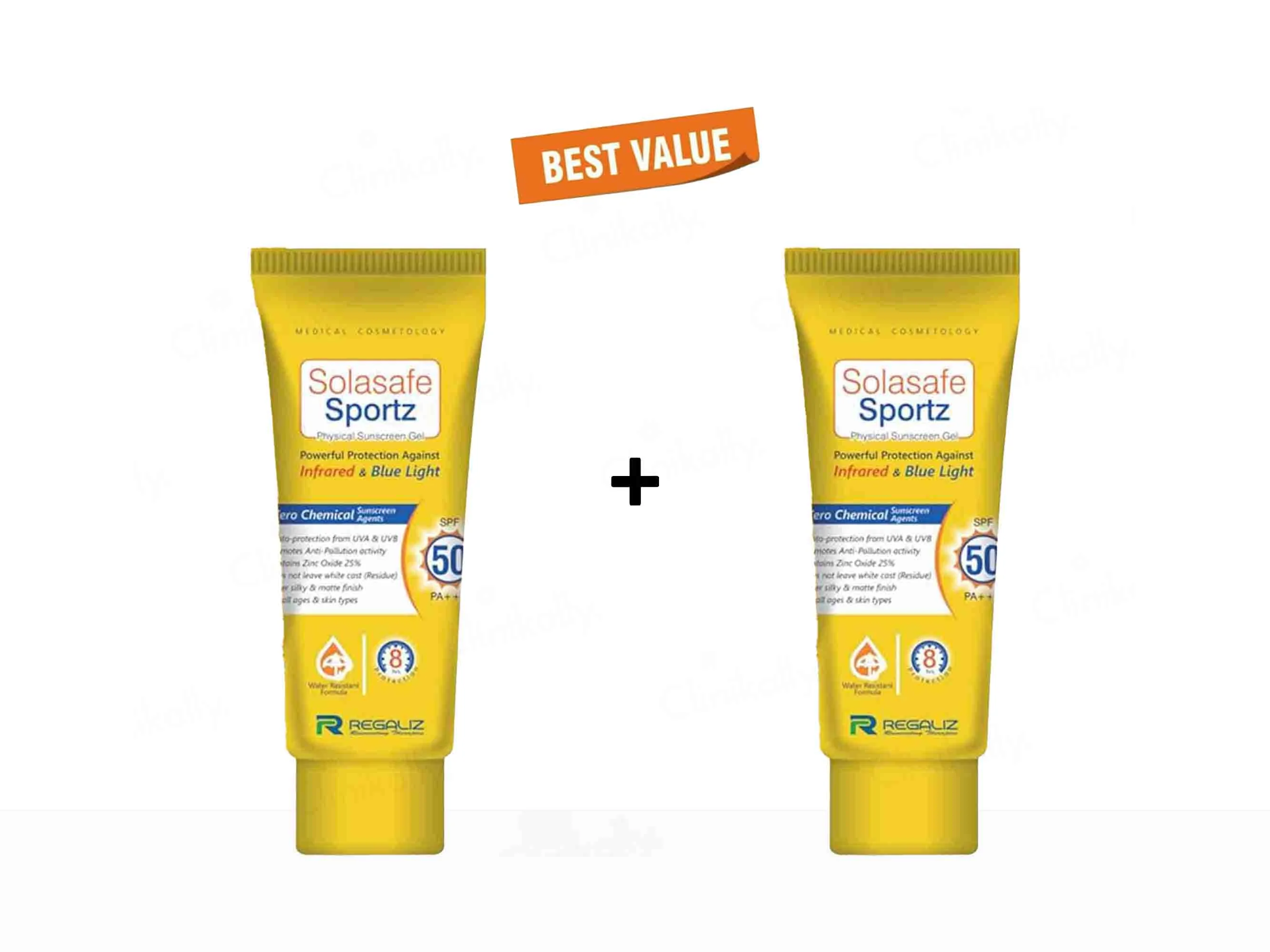 Solasafe Sportz Physical Sunscreen Gel SPF 50+ PA+++ - Image 4