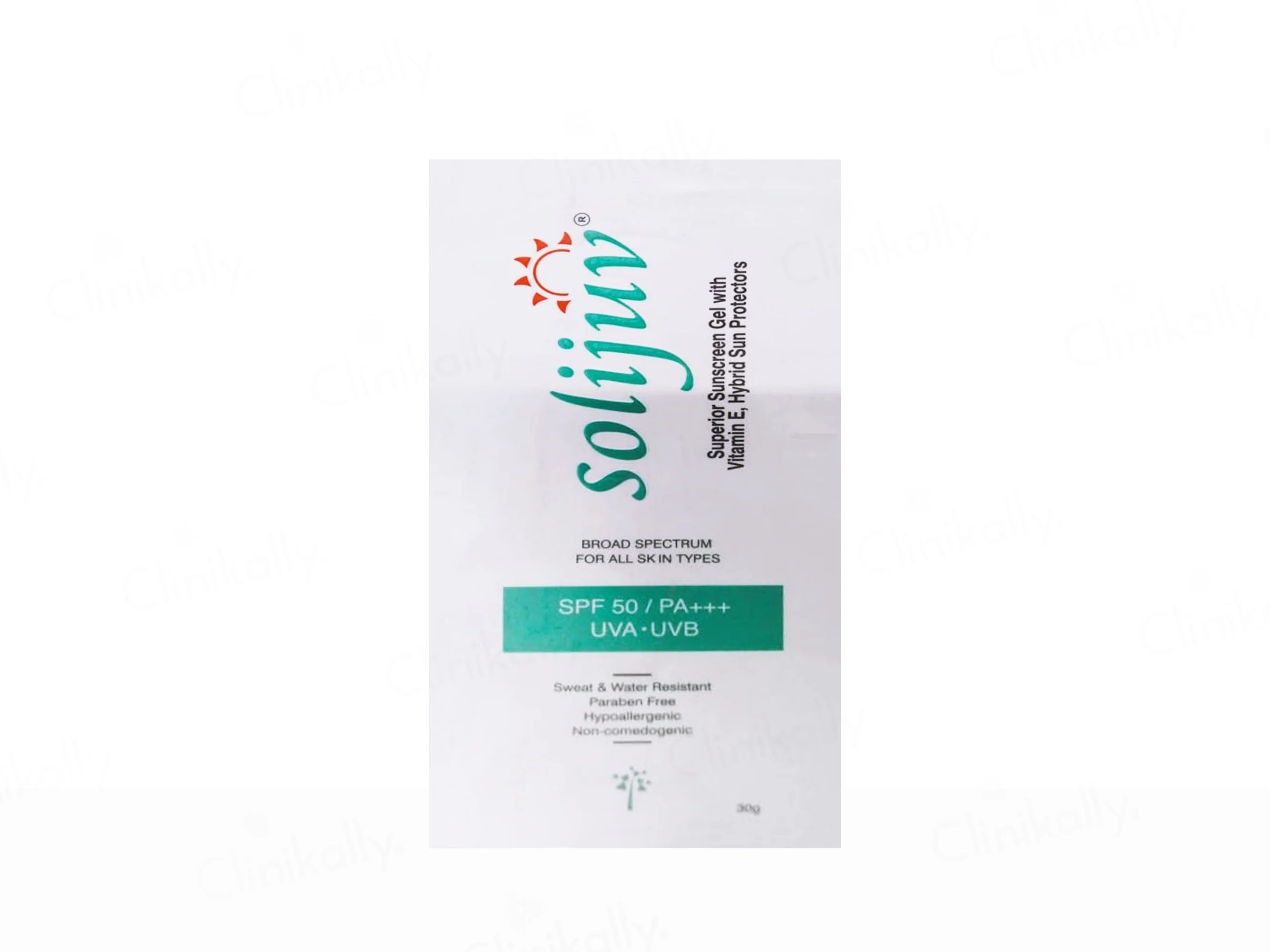 Solijuv Superior Sunscreen Gel SPF 50 PA+++