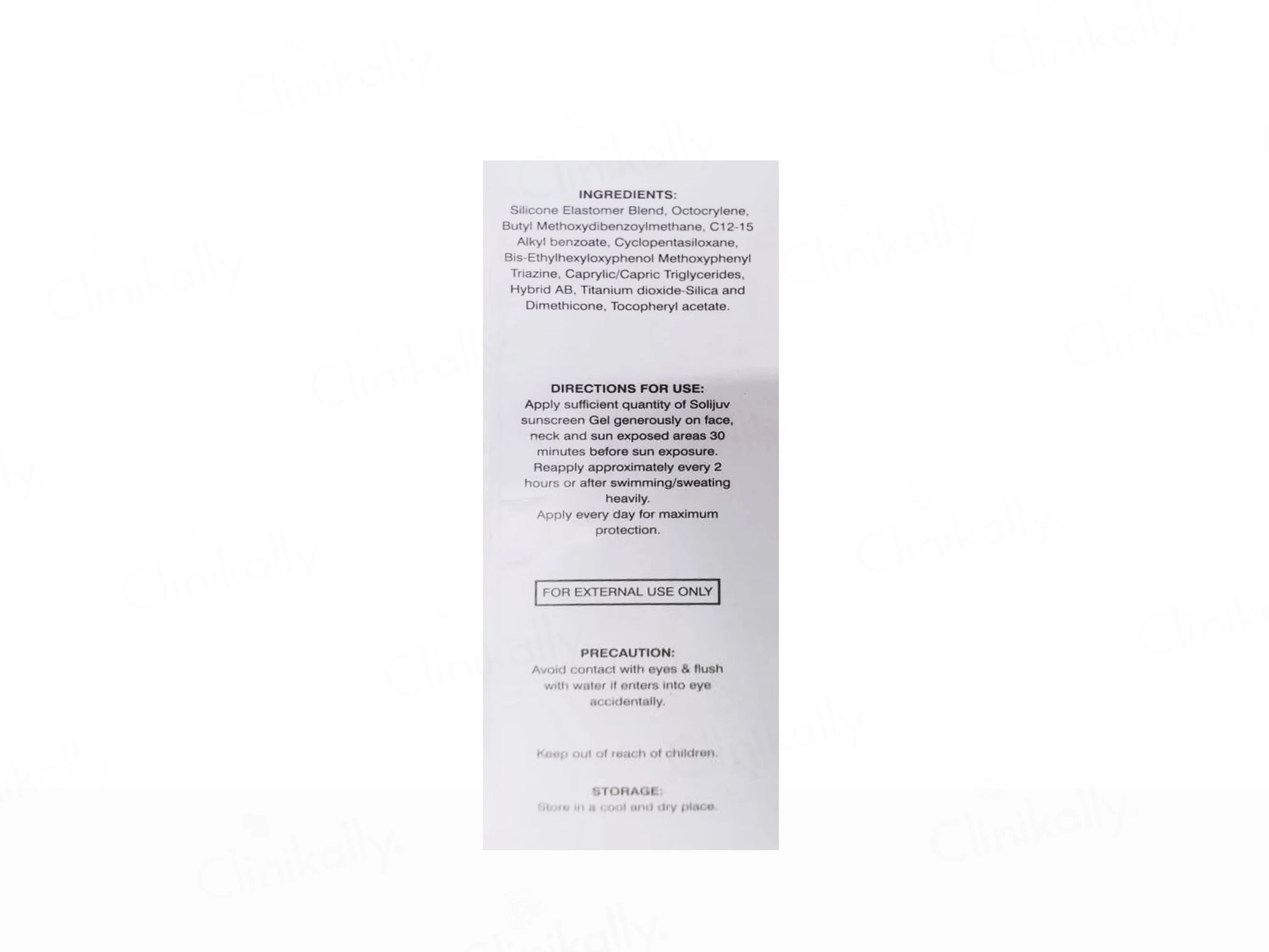 Solijuv Superior Sunscreen Gel SPF 50 PA+++ - Image 3