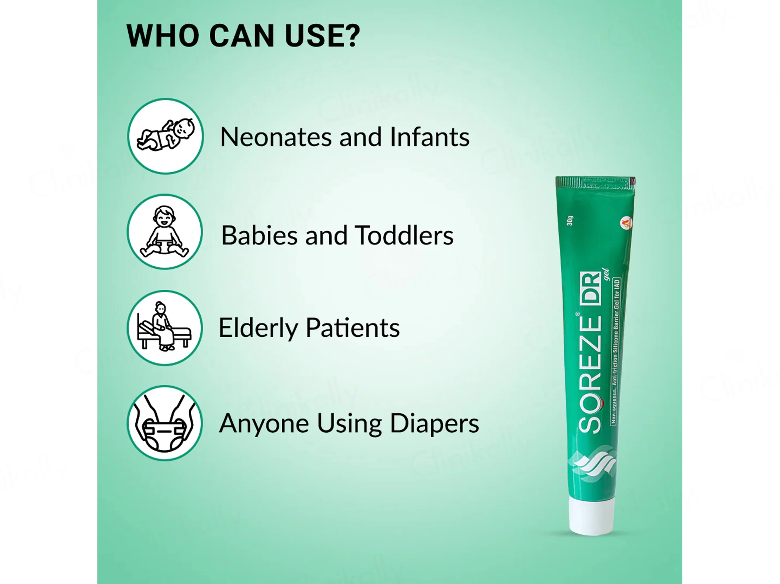 Soreze DR Silicone Barrier Wound Dressing Gel - Image 3
