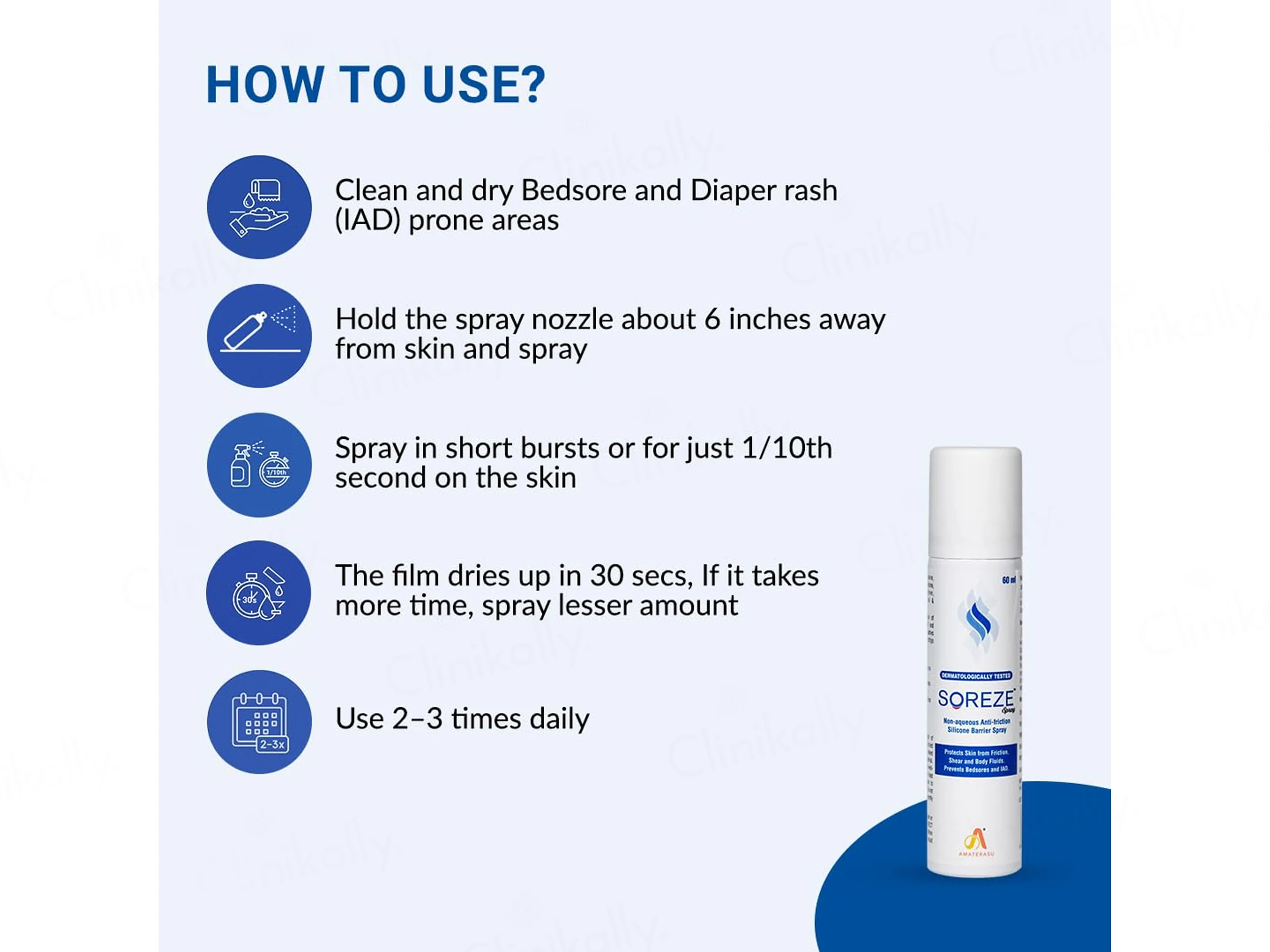 Soreze Silicone Barrier Spray - Image 5