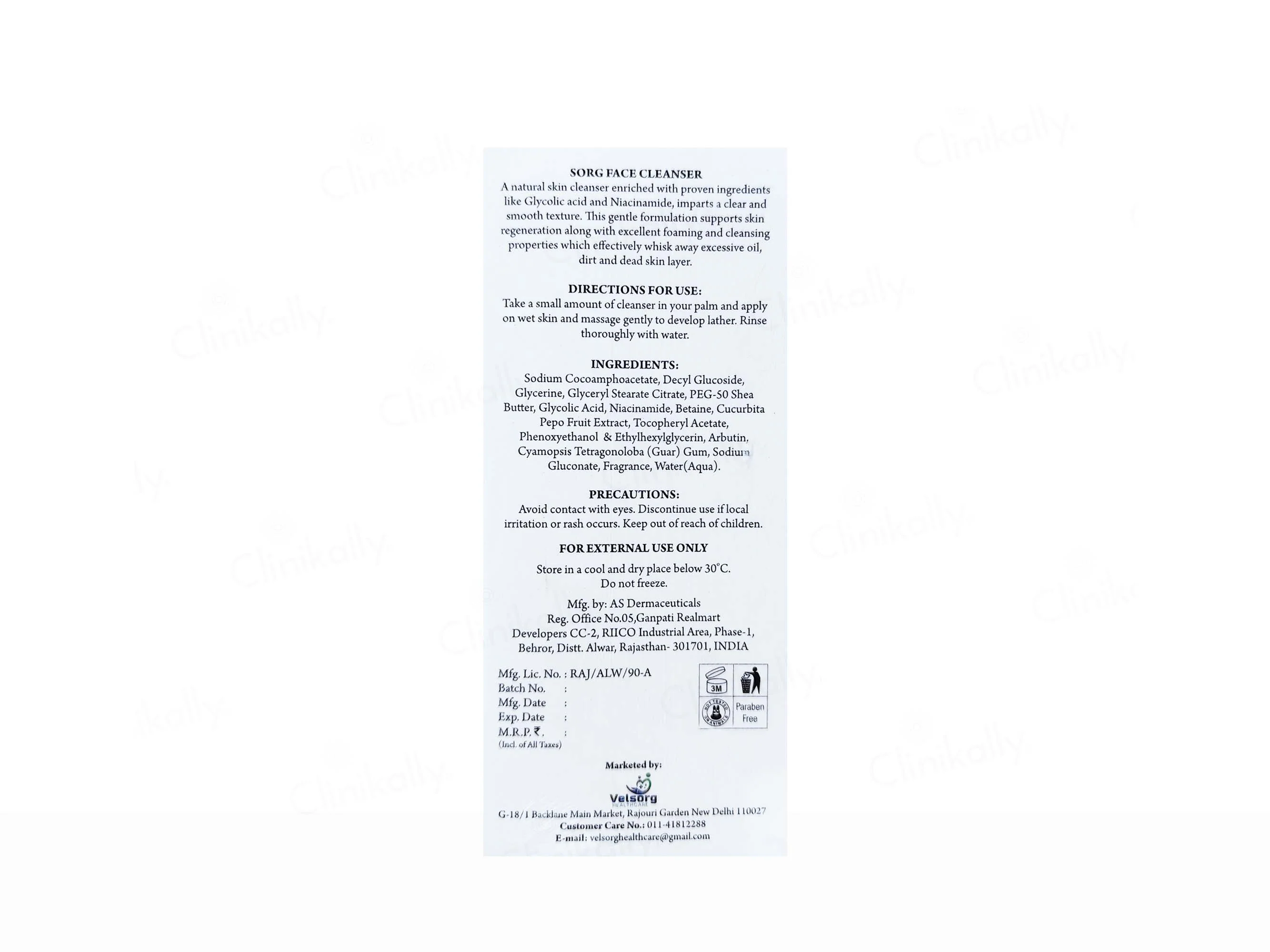 Sorg Face Cleanser - Image 3