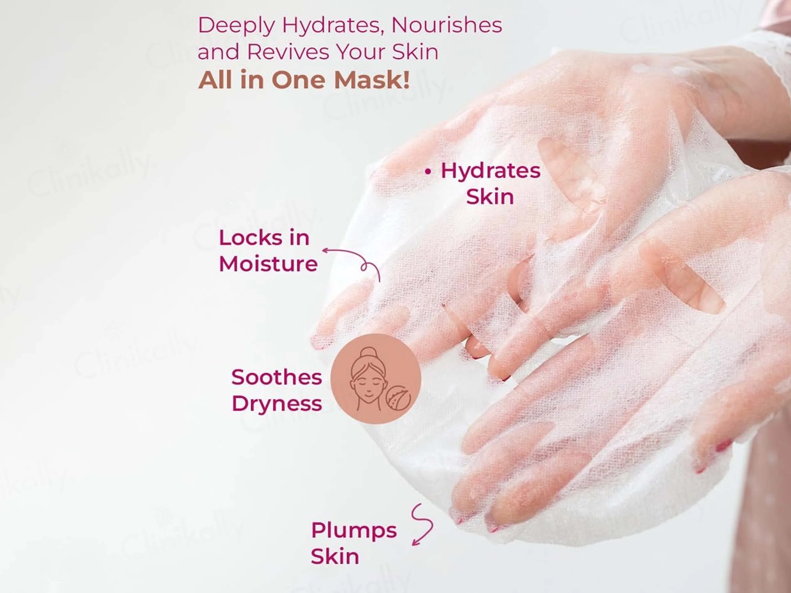 Sparkel Hydrating & Skin Lightening Facial Sheet Mask - Image 3
