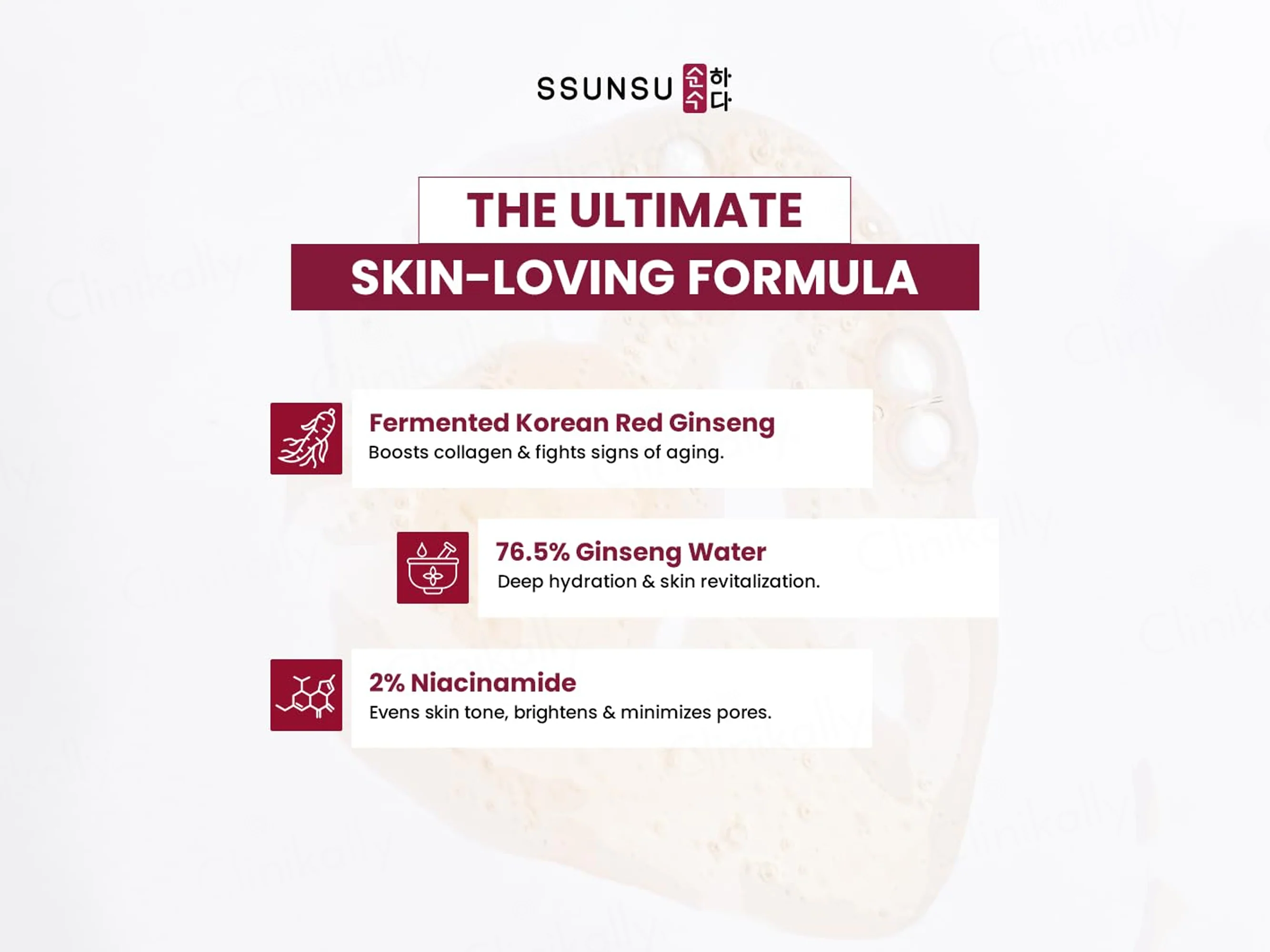 SSUNSU Glow Up Niacin Ginseng Face Serum - Image 3