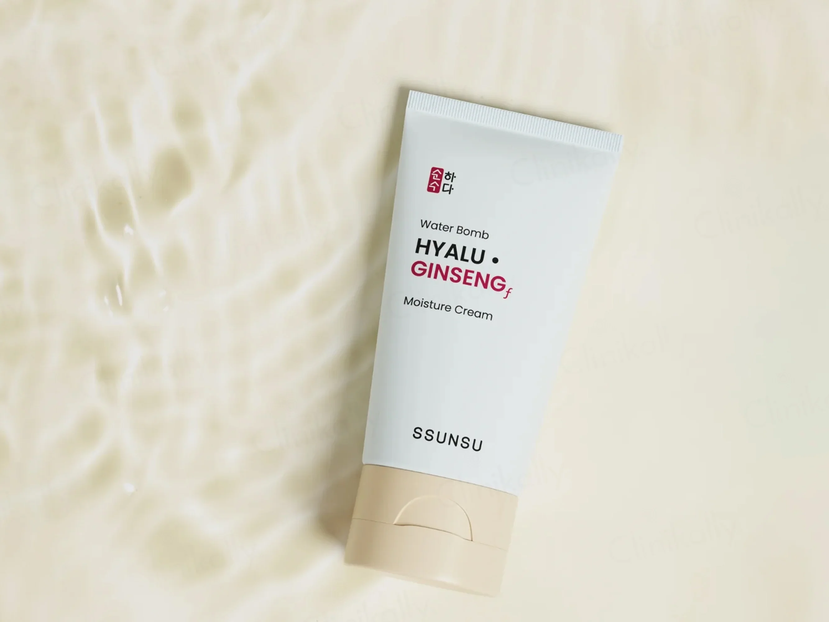 SSUNSU Water Bomb Hyalu Ginseng Moisture Cream - Image 3