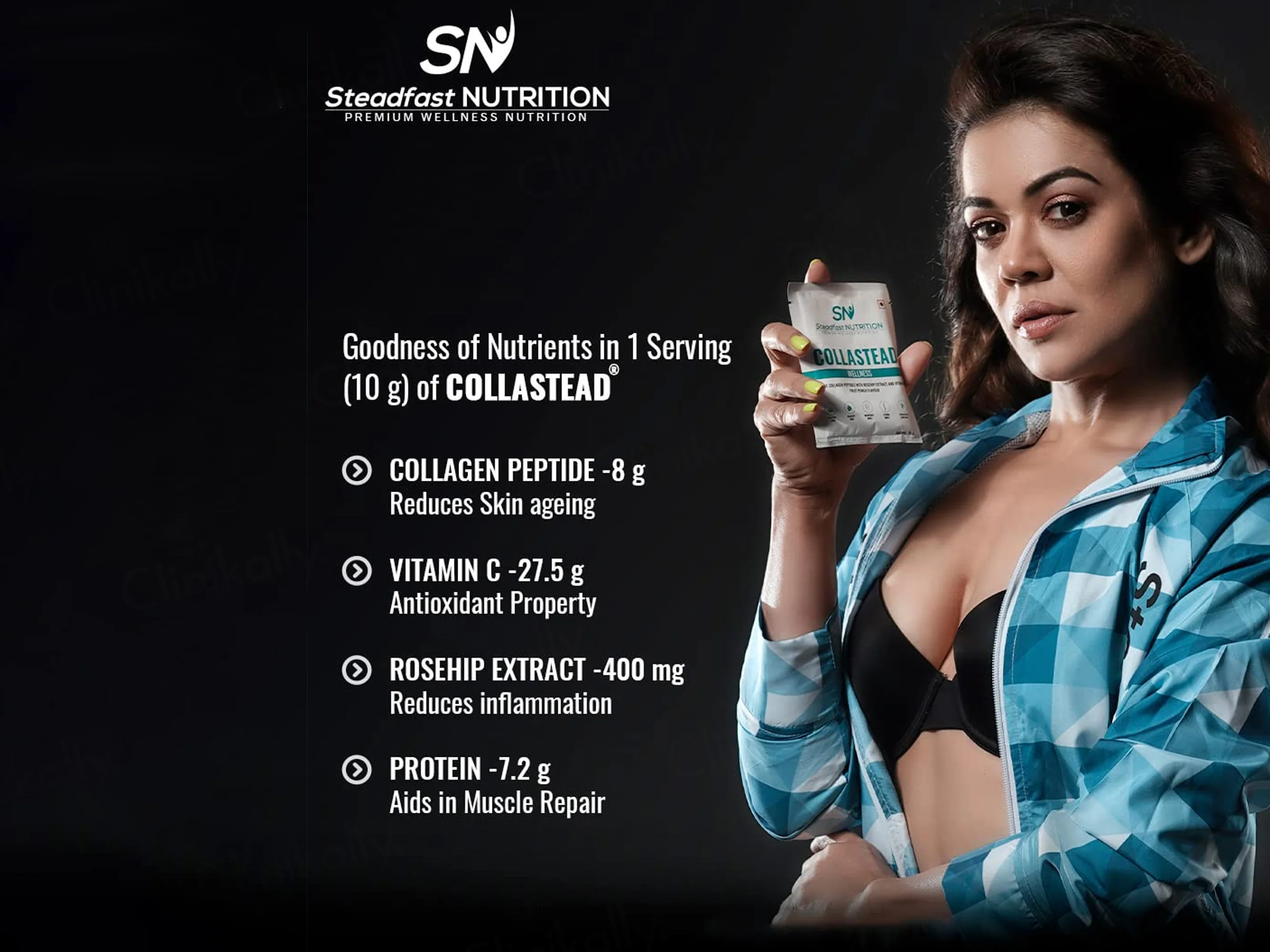 Steadfast Nutrition Collastead Hydrolysed Marine Collagen Peptides Sachet - Image 5