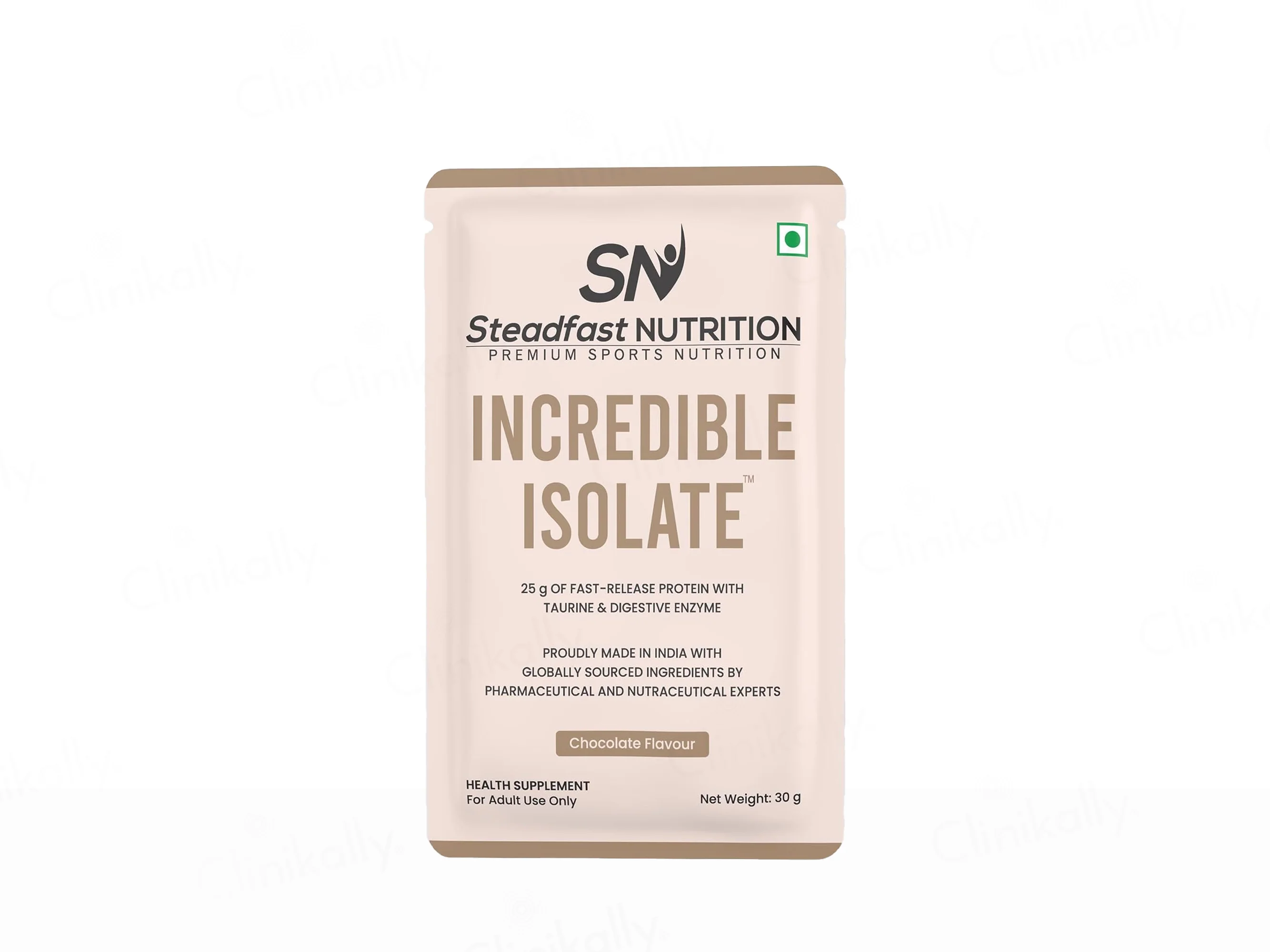 Steadfast Nutrition Incredible Isolate Recovery Whey Protein Isolate Sachet - Image 2