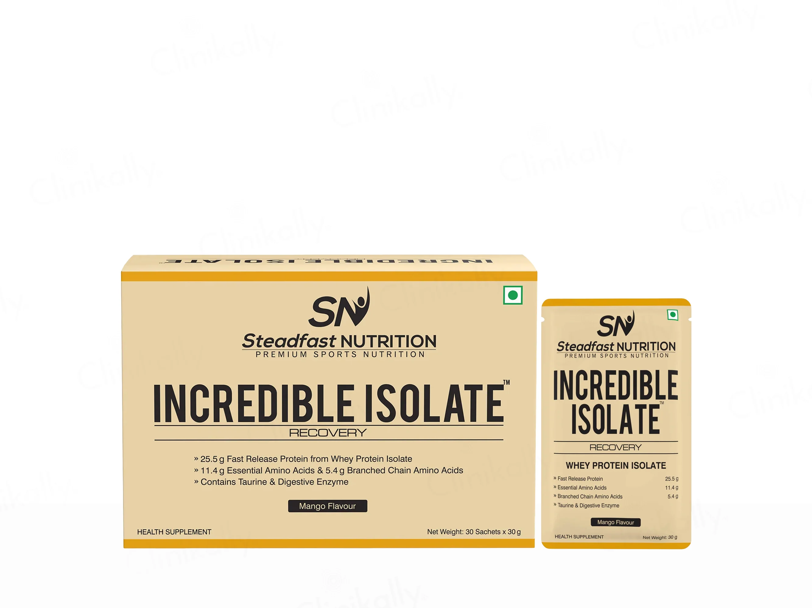 Steadfast Nutrition Incredible Isolate Recovery Whey Protein Isolate Sachet - Image 8
