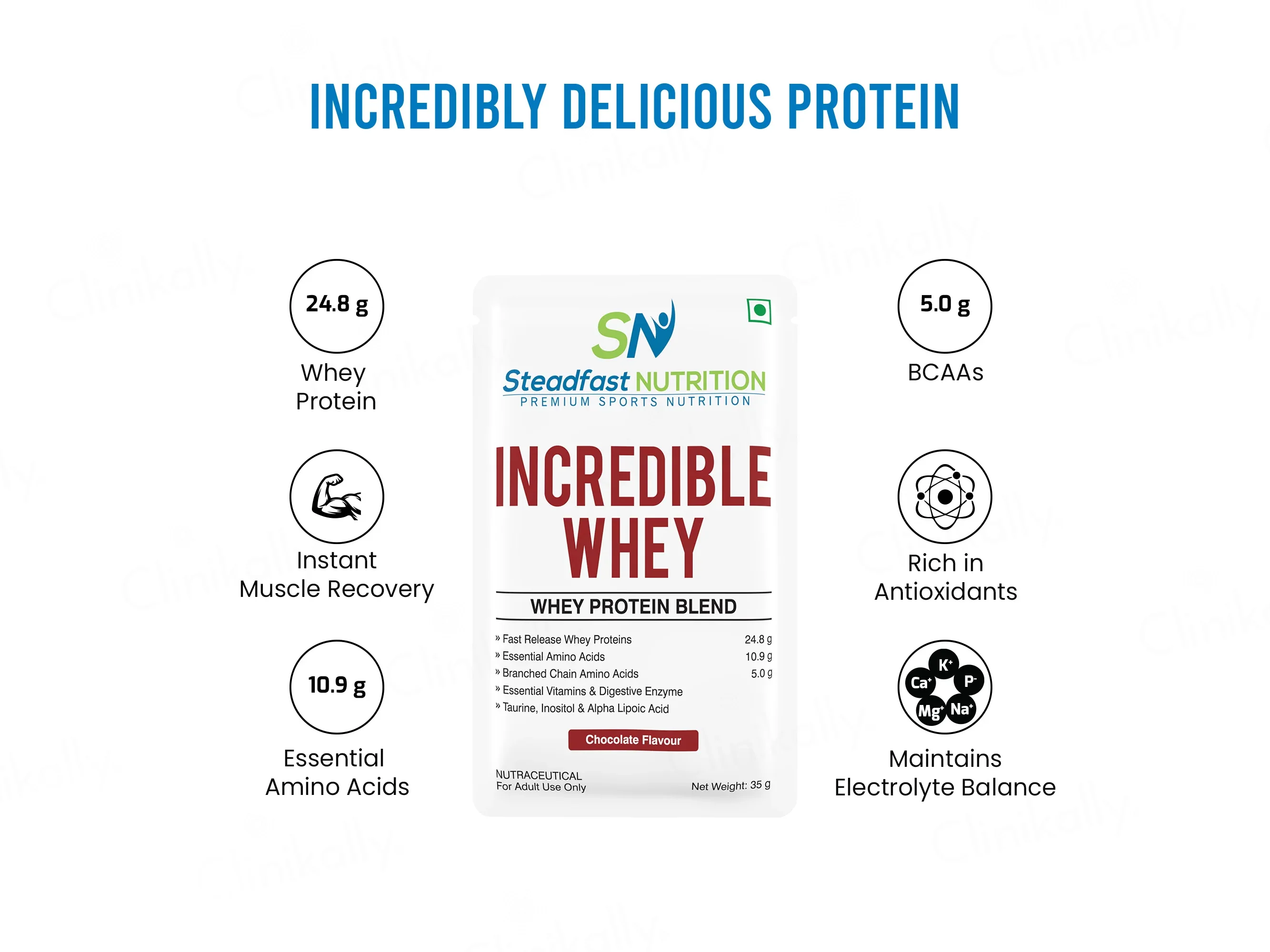 Steadfast Nutrition Incredible Whey Protein Blend Sachet - Image 5