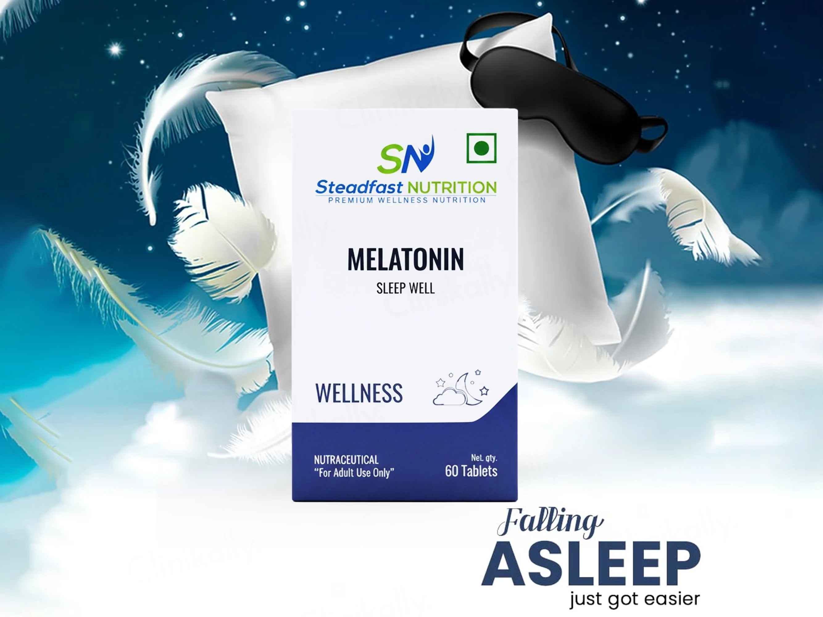 Steadfast Nutrition Melatonin Sleep Well Wellness Tablet - Image 2