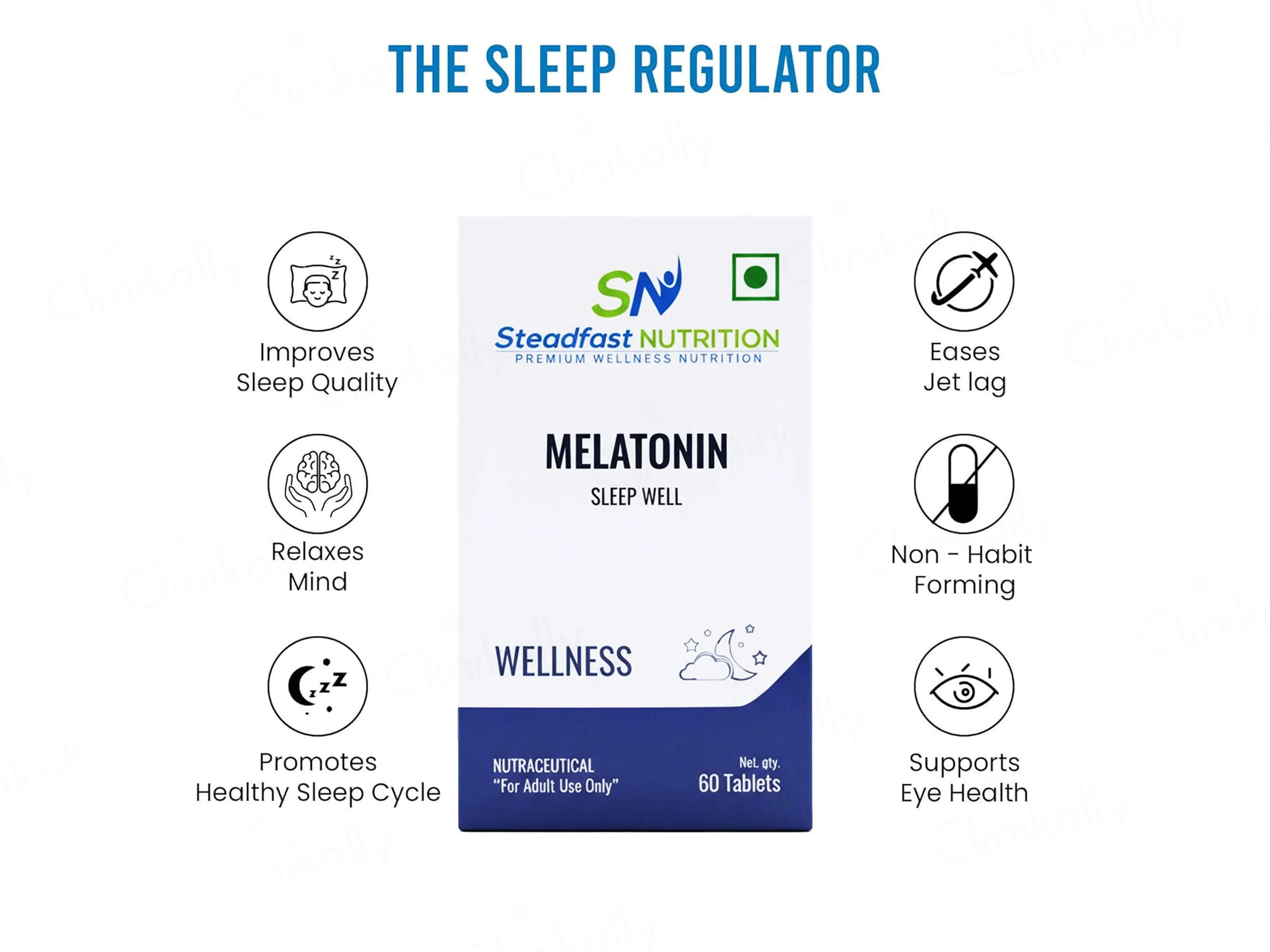 Steadfast Nutrition Melatonin Sleep Well Wellness Tablet - Image 4