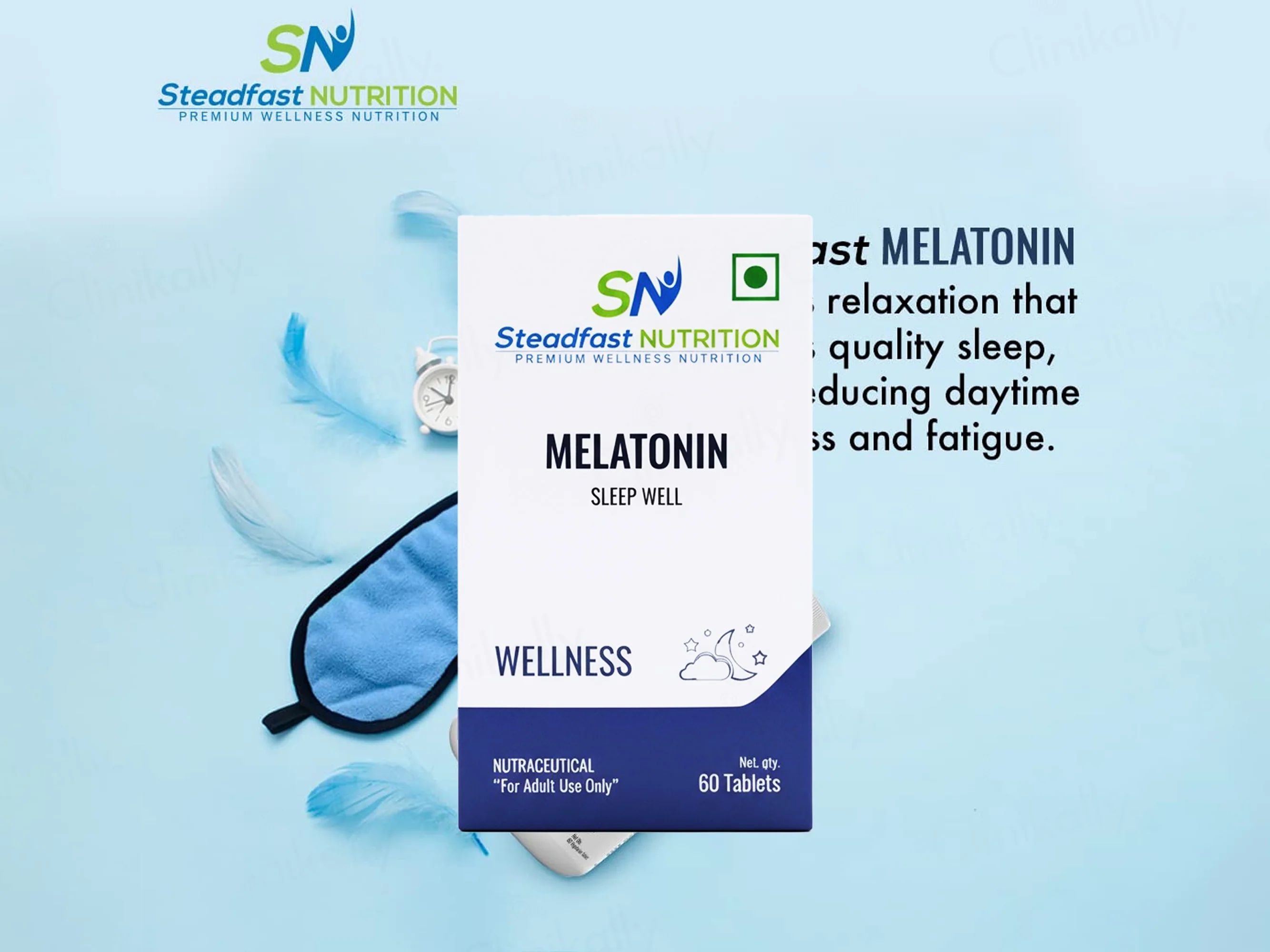 Steadfast Nutrition Melatonin Sleep Well Wellness Tablet - Image 5