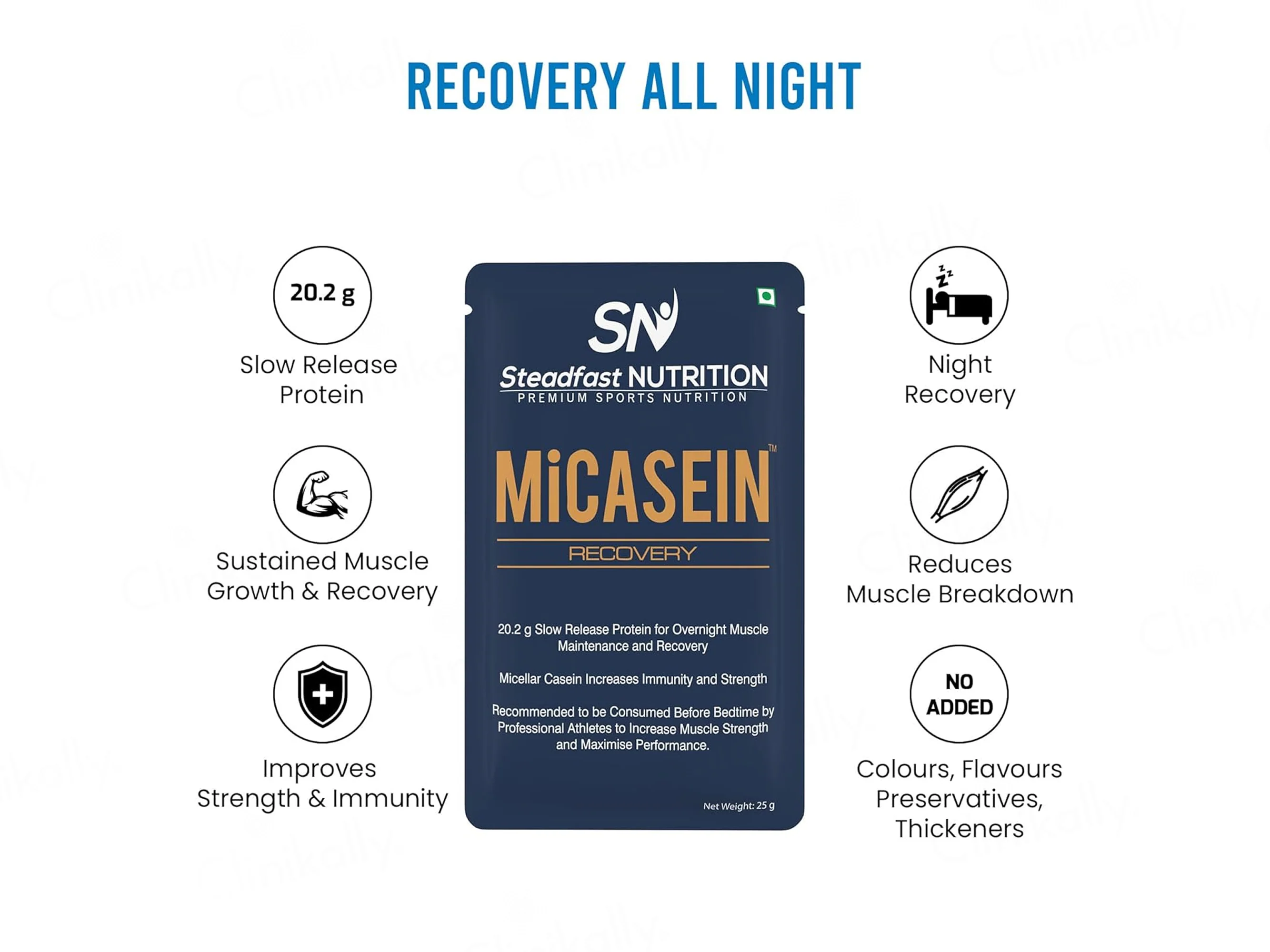 Steadfast Nutrition Micasein Recovery Sachet - Image 2