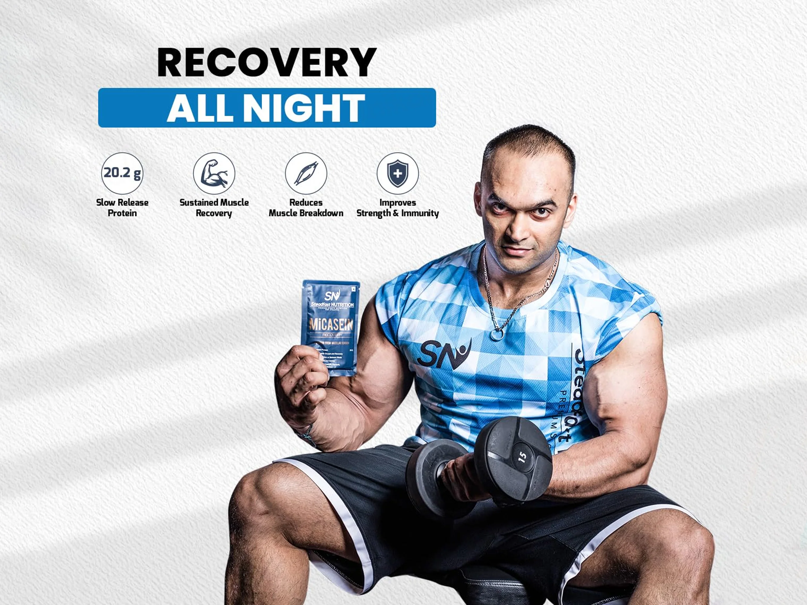 Steadfast Nutrition Micasein Recovery Sachet - Image 3