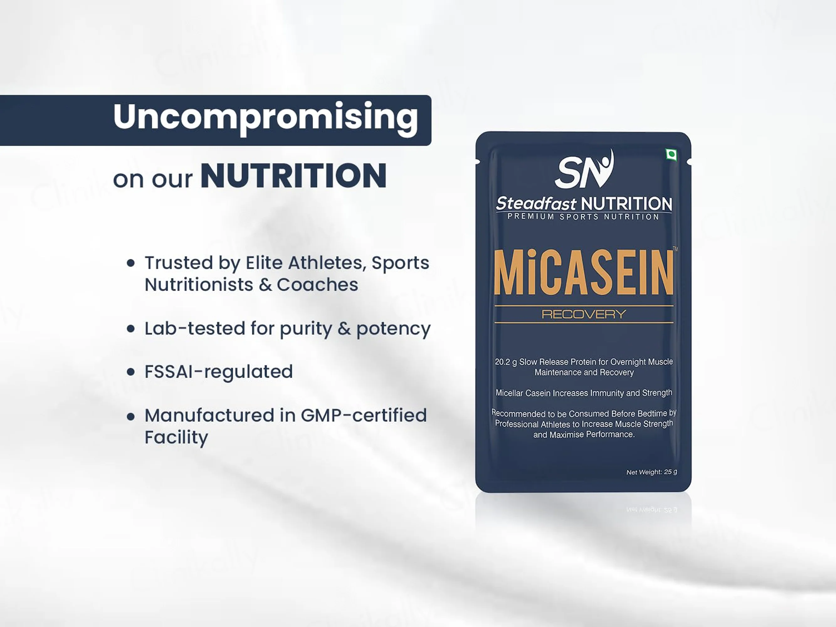 Steadfast Nutrition Micasein Recovery Sachet - Image 5