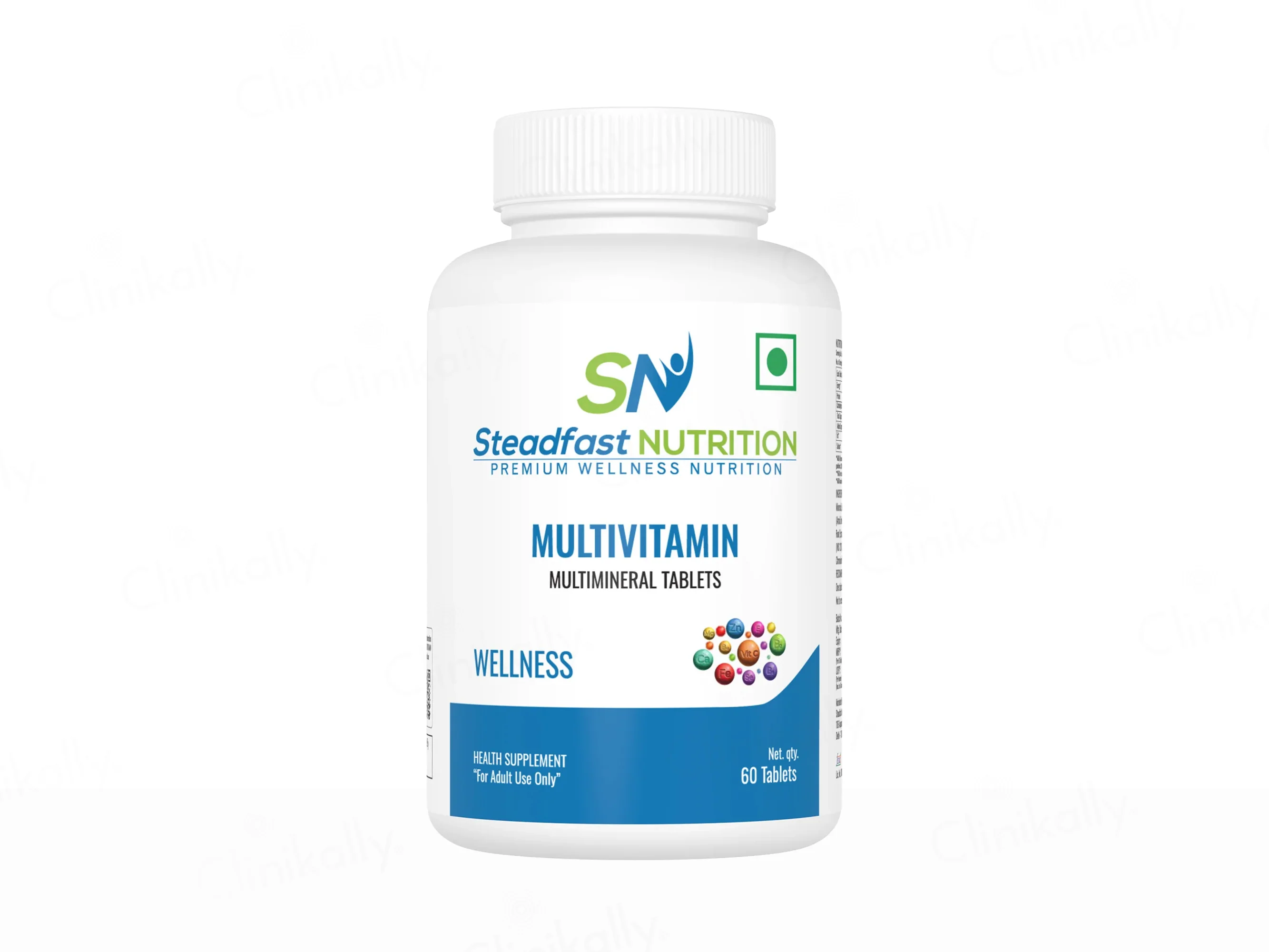 Steadfast Nutrition Multivitamin Multiminerals Wellness Tablet