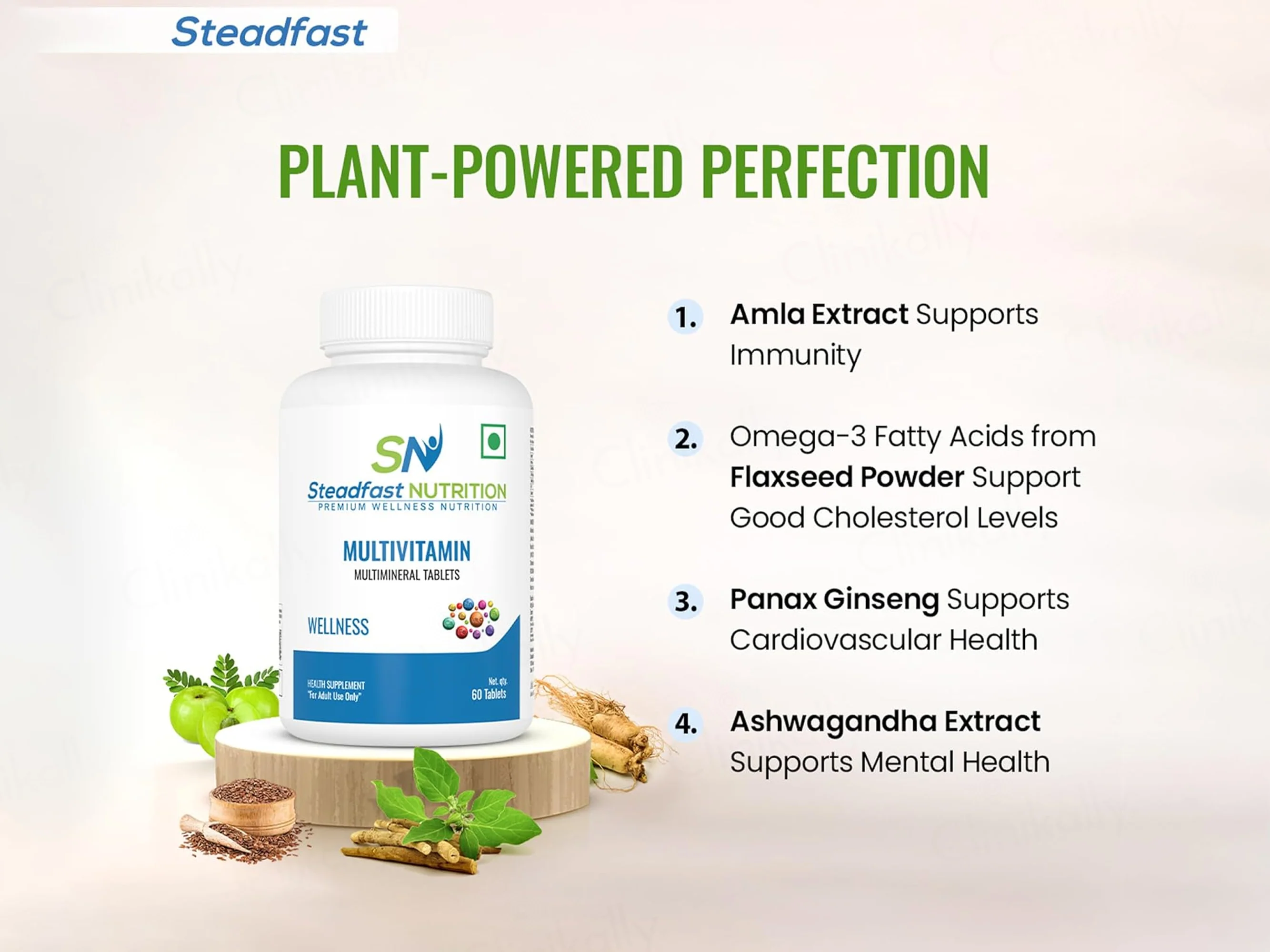 Steadfast Nutrition Multivitamin Multiminerals Wellness Tablet - Image 2