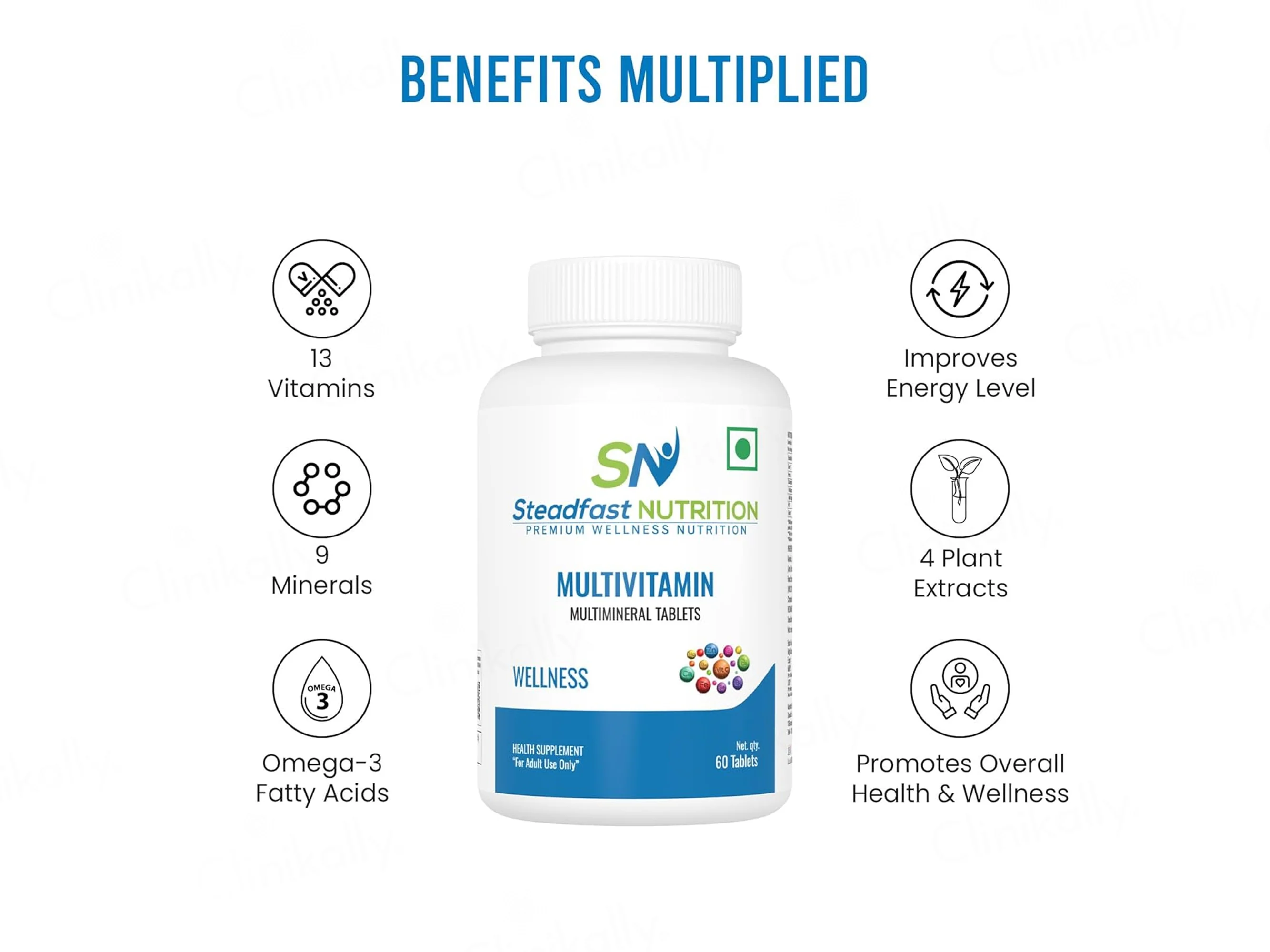 Steadfast Nutrition Multivitamin Multiminerals Wellness Tablet - Image 4