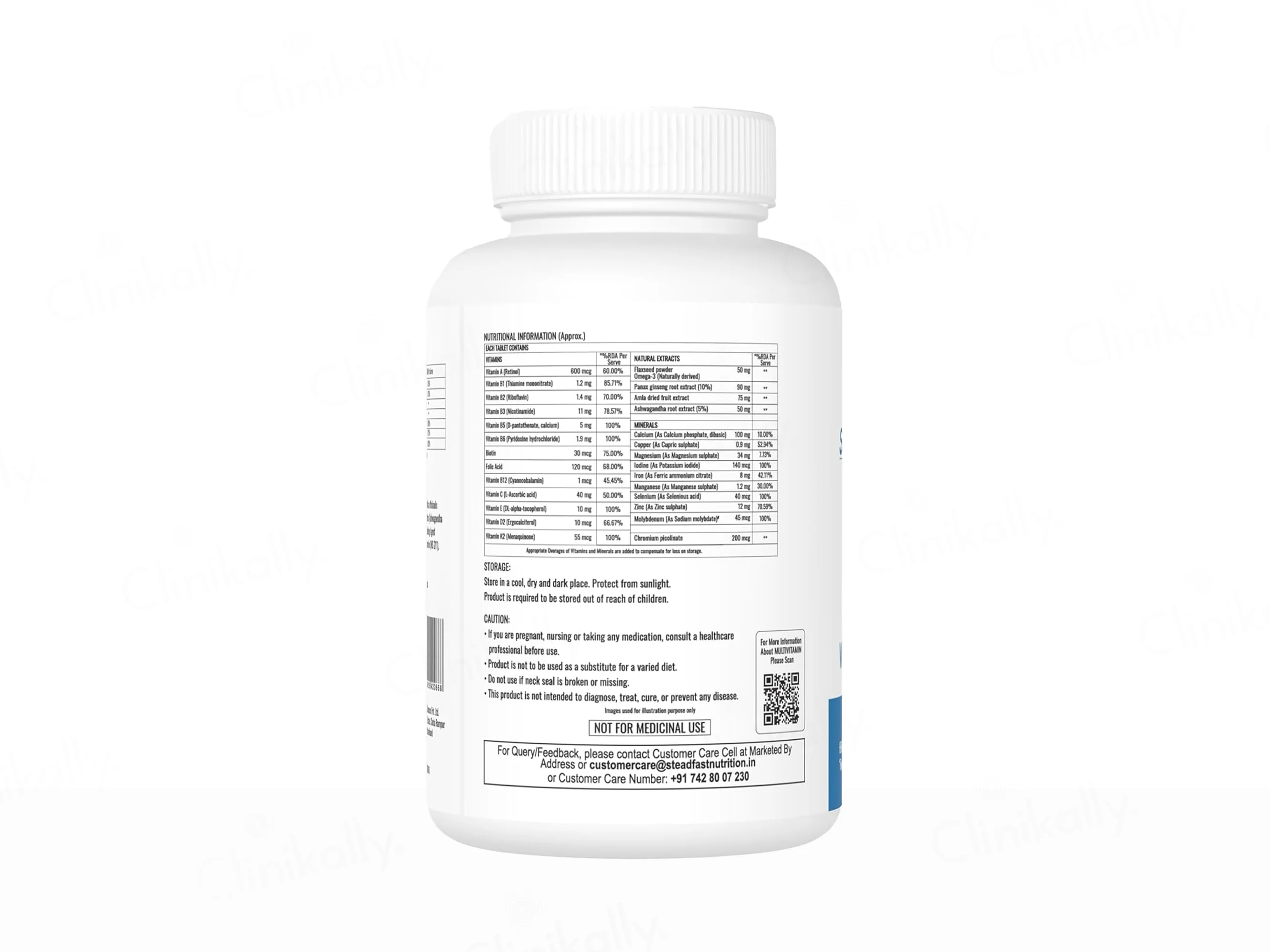 Steadfast Nutrition Multivitamin Multiminerals Wellness Tablet - Image 5