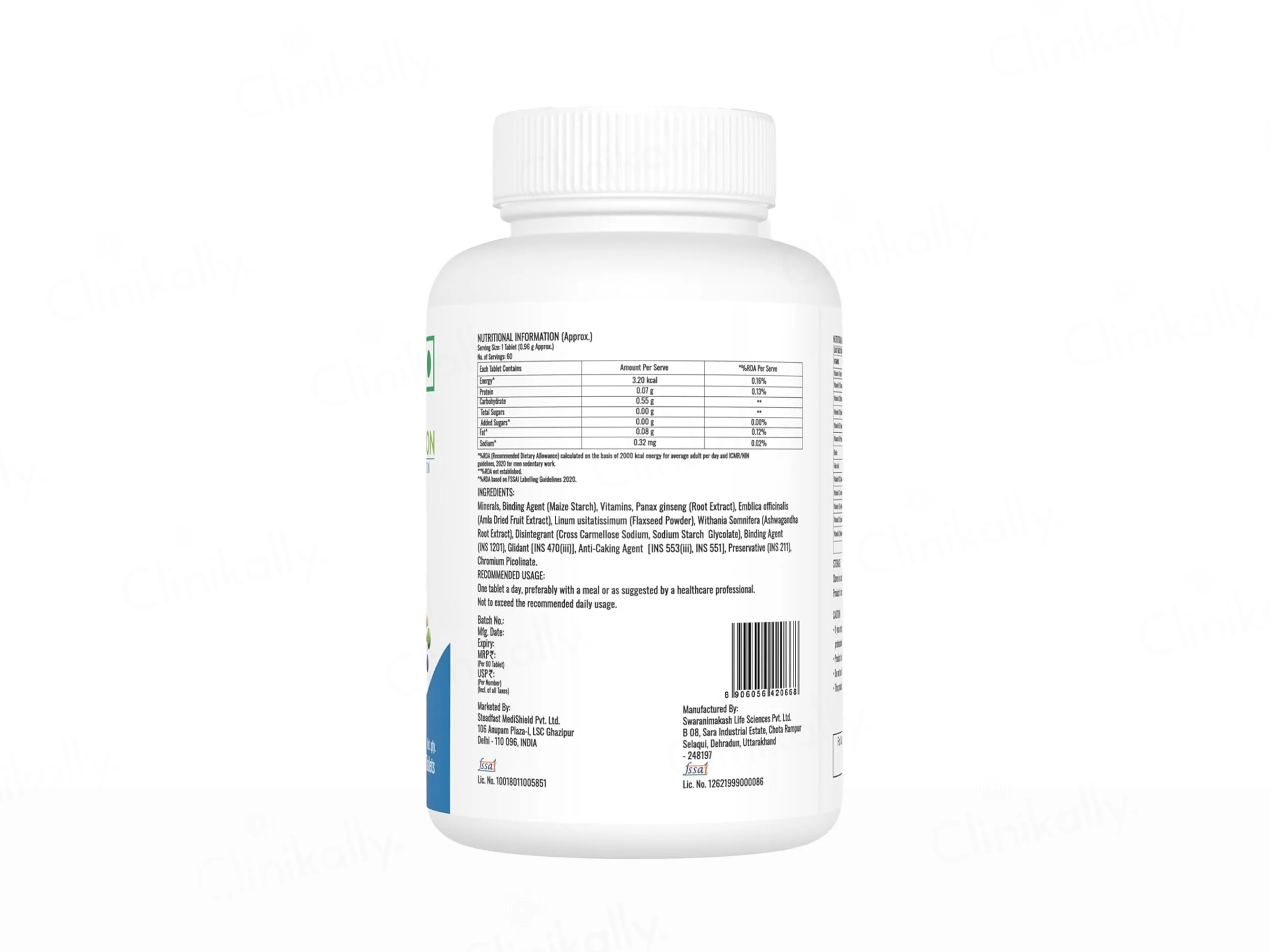 Steadfast Nutrition Multivitamin Multiminerals Wellness Tablet - Image 6