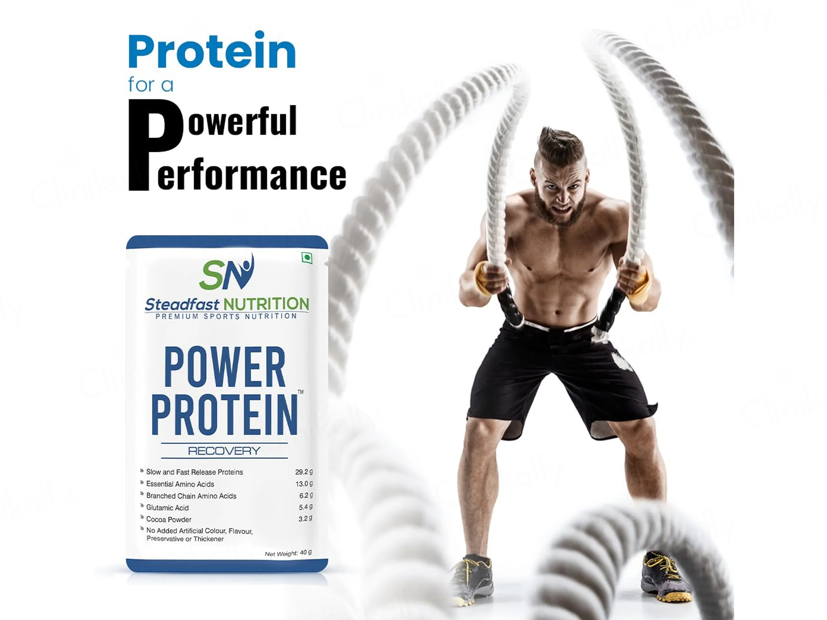 Steadfast Nutrition Power Protein Recovery Sachet - Image 2