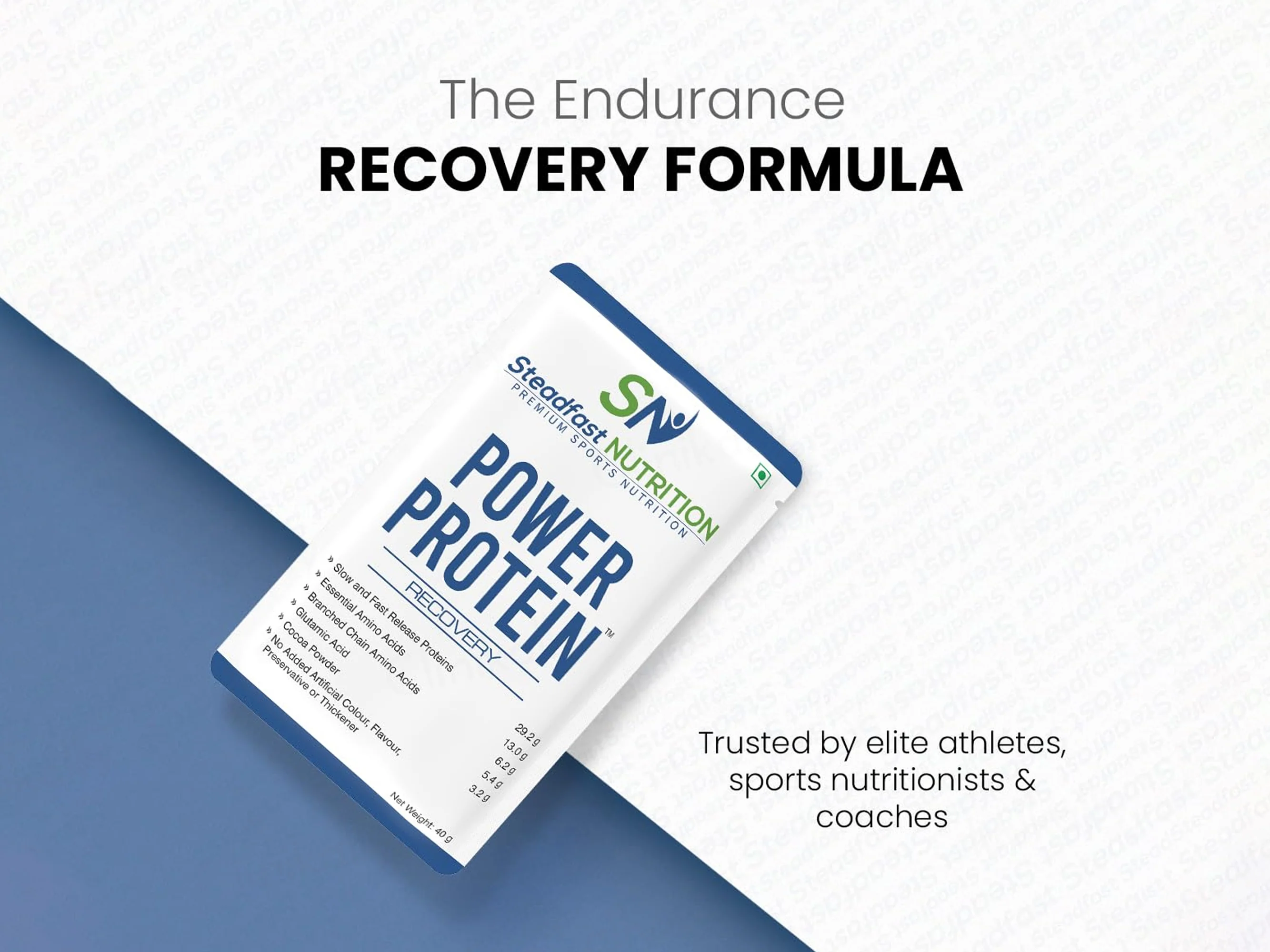 Steadfast Nutrition Power Protein Recovery Sachet - Image 3