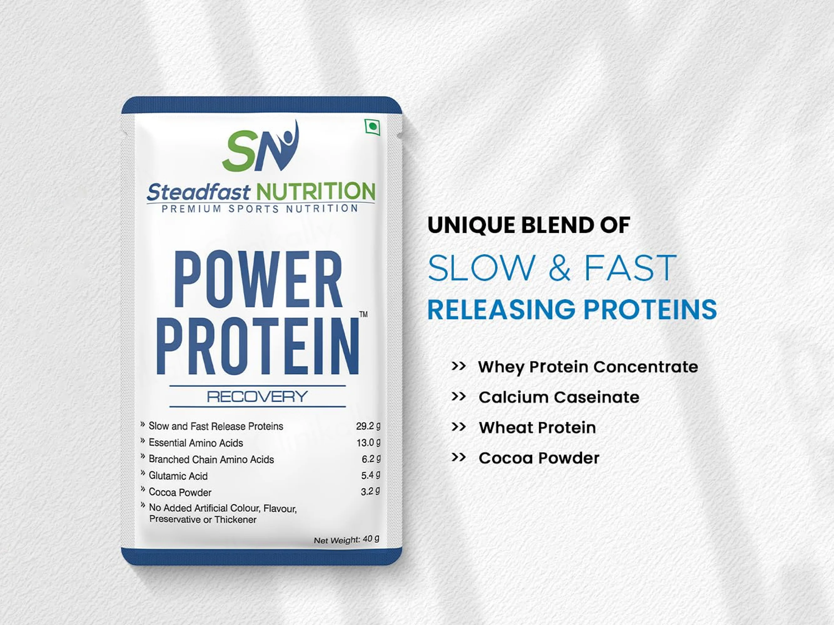 Steadfast Nutrition Power Protein Recovery Sachet - Image 5