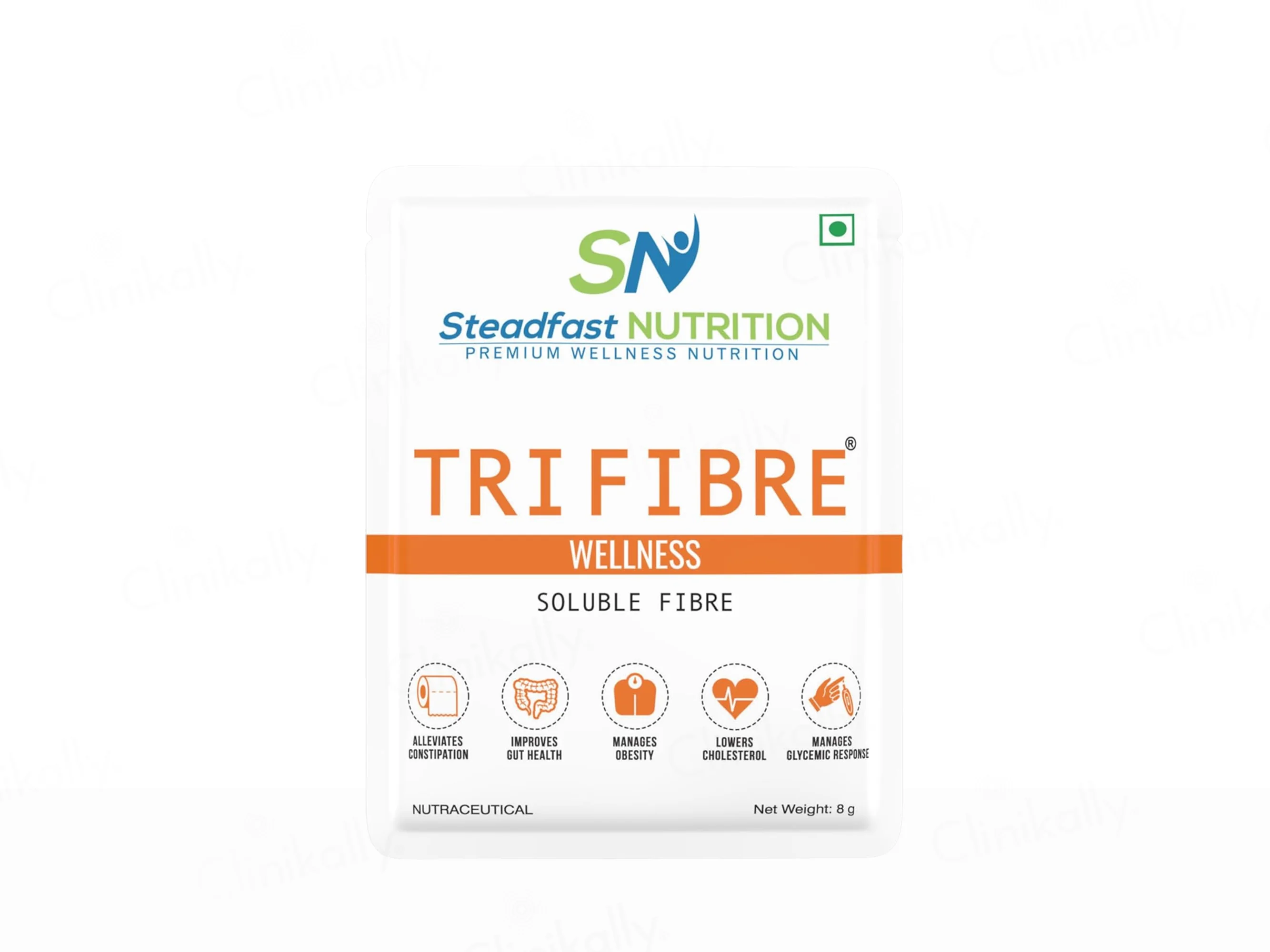 Steadfast Nutrition Tri Fibre Wellness Clear Soluble Fibre Sachet - Image 2