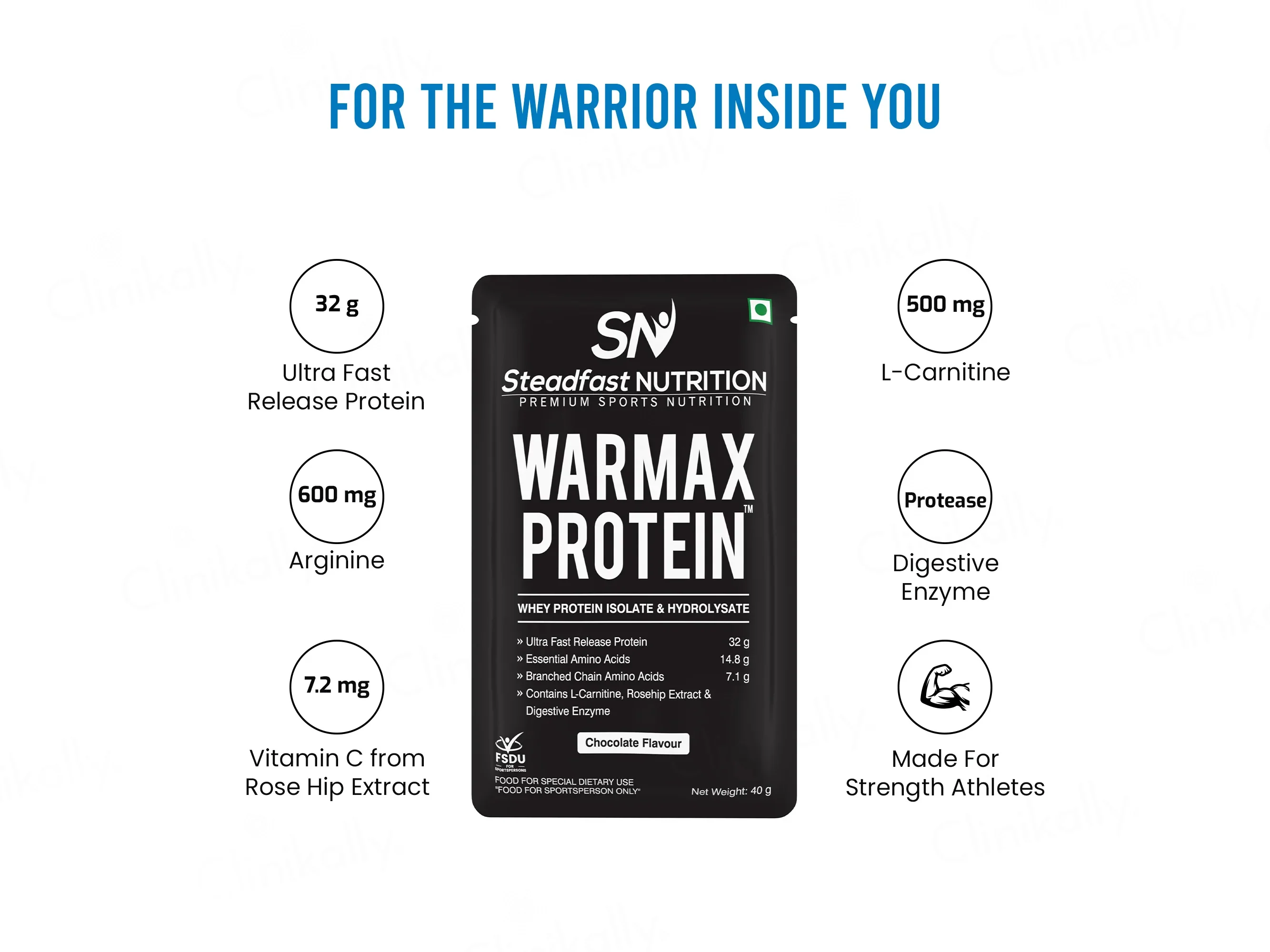 Steadfast Nutrition Warmax Protein Powder - Chocolate Flavour - Image 5