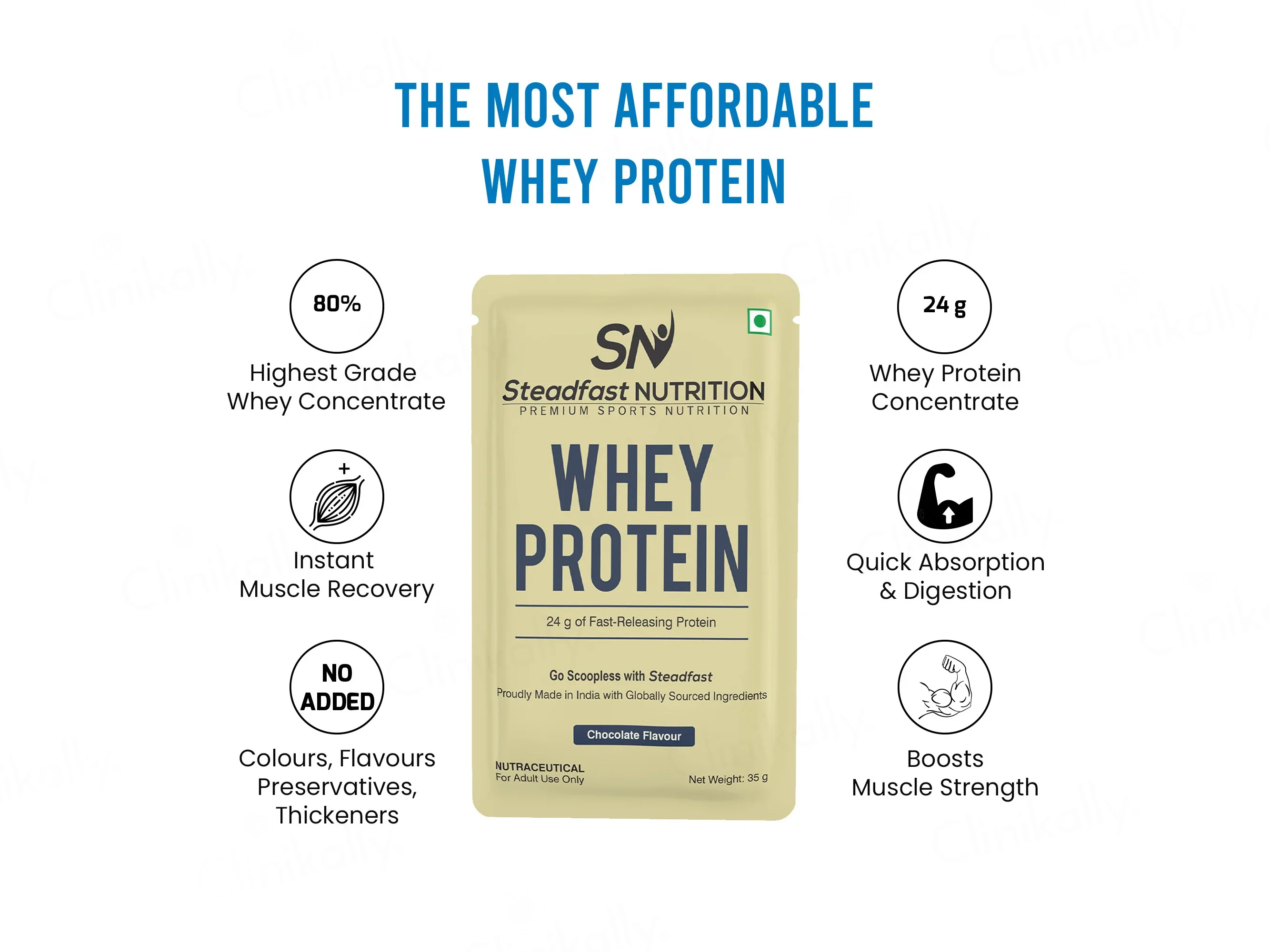 Steadfast Nutrition Whey Protein Sachet - Chocolate Flavour - Image 4