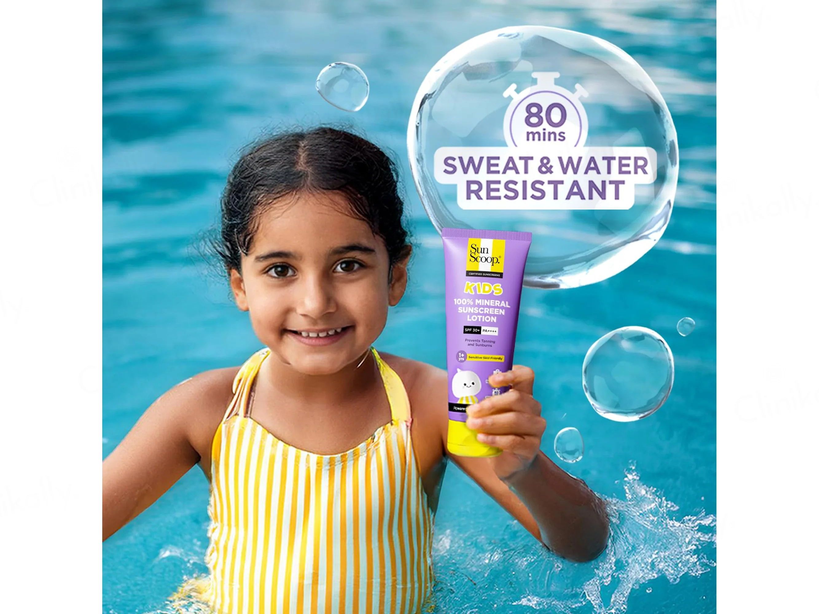 Sun Scoop Kids 100% Mineral Sunscreen Lotion SPF 30+ PA++++ - Image 3