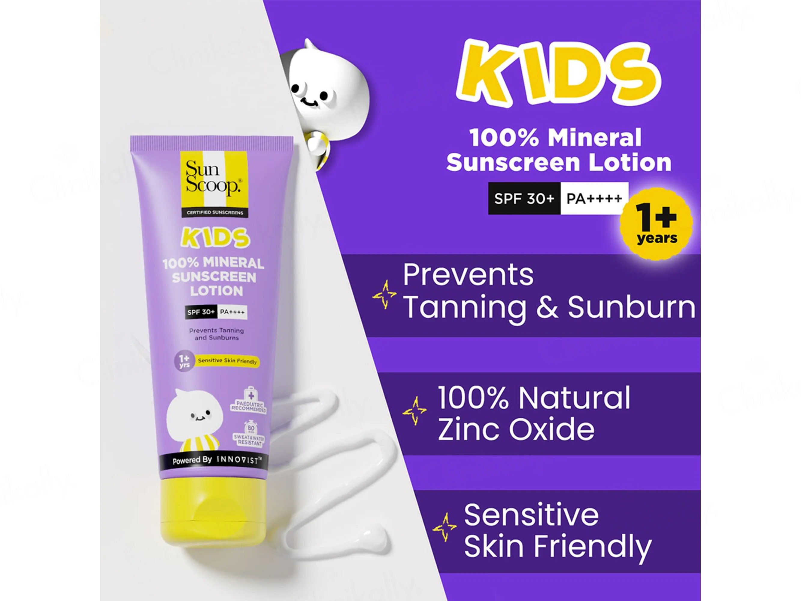 Sun Scoop Kids 100% Mineral Sunscreen Lotion SPF 30+ PA++++ - Image 4