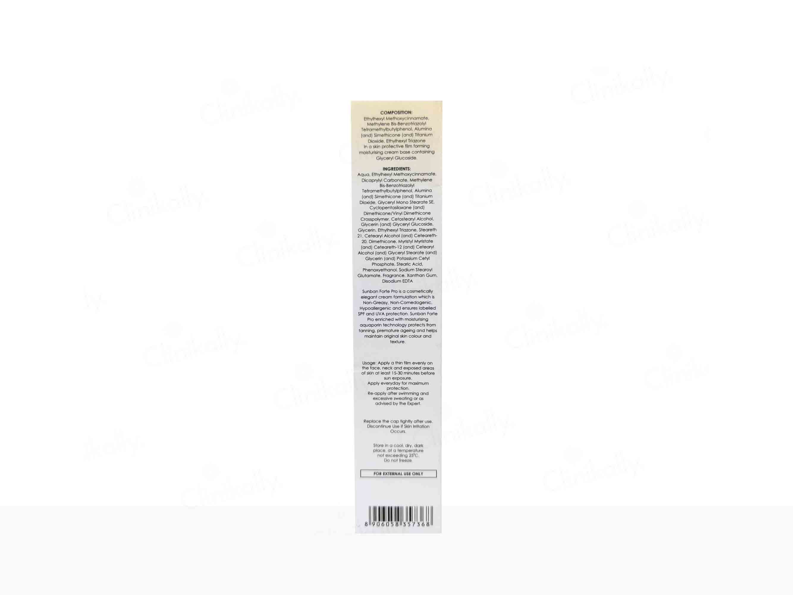 Sunban Forte Pro Cream SPF 50+ - Image 4