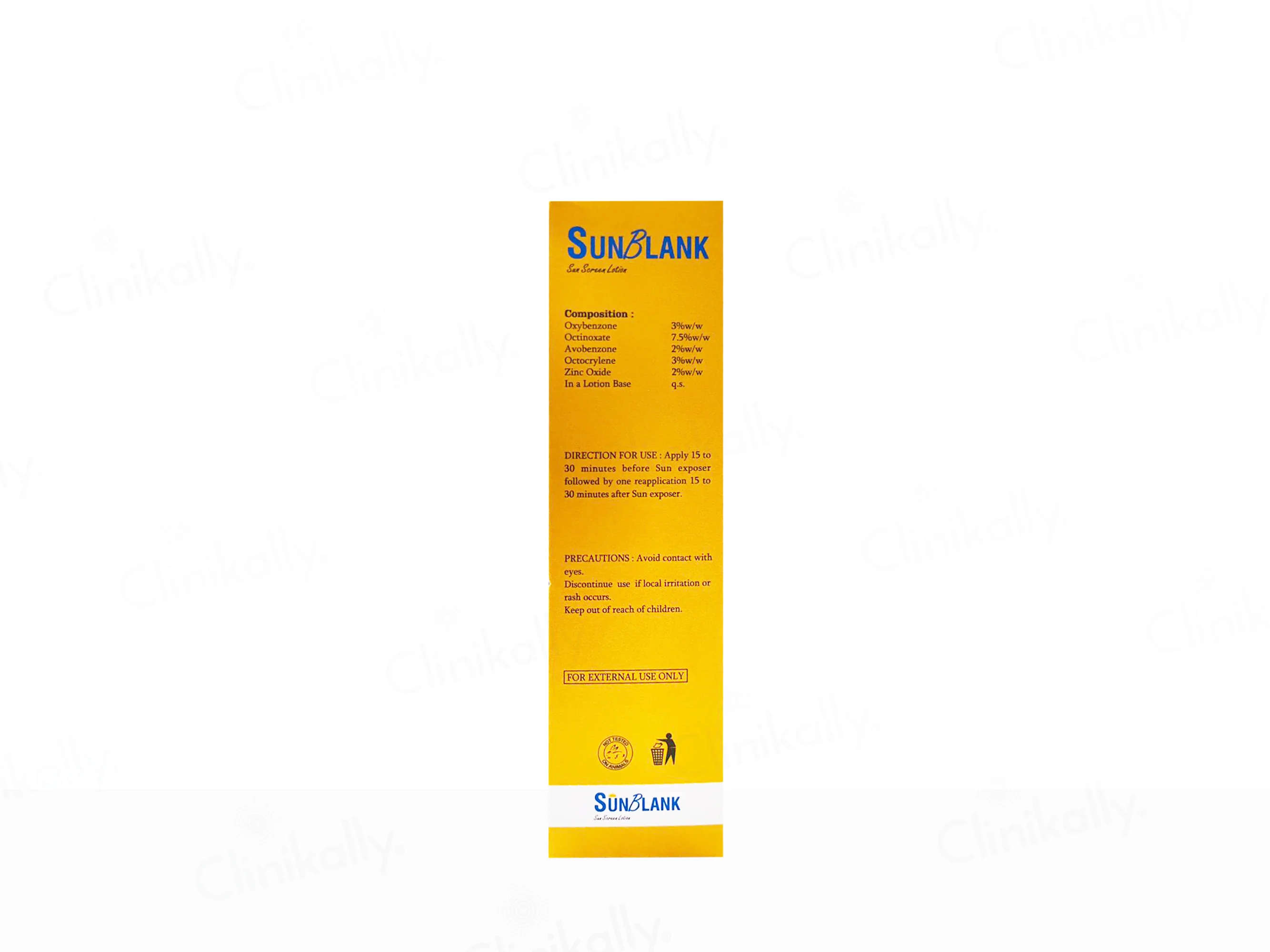 Sunblank Sunscreen Lotion SPF 30 - Image 2