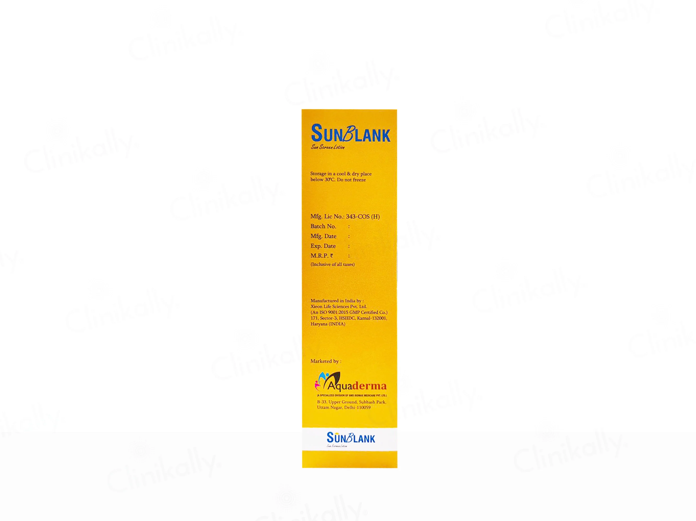 Sunblank Sunscreen Lotion SPF 30 - Image 3