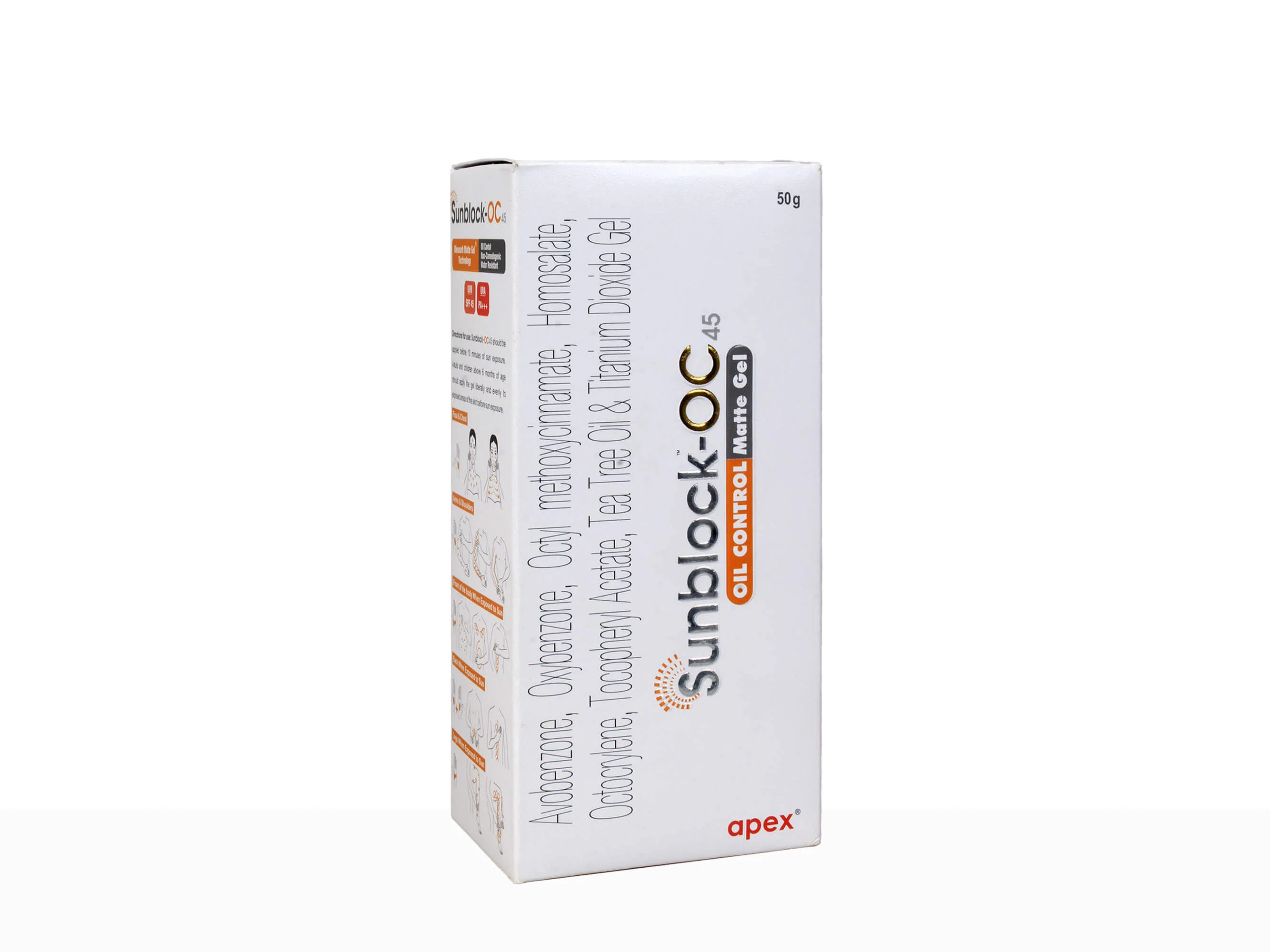 Sunblock-OC 45 Oil Control Matte Gel - Image 5