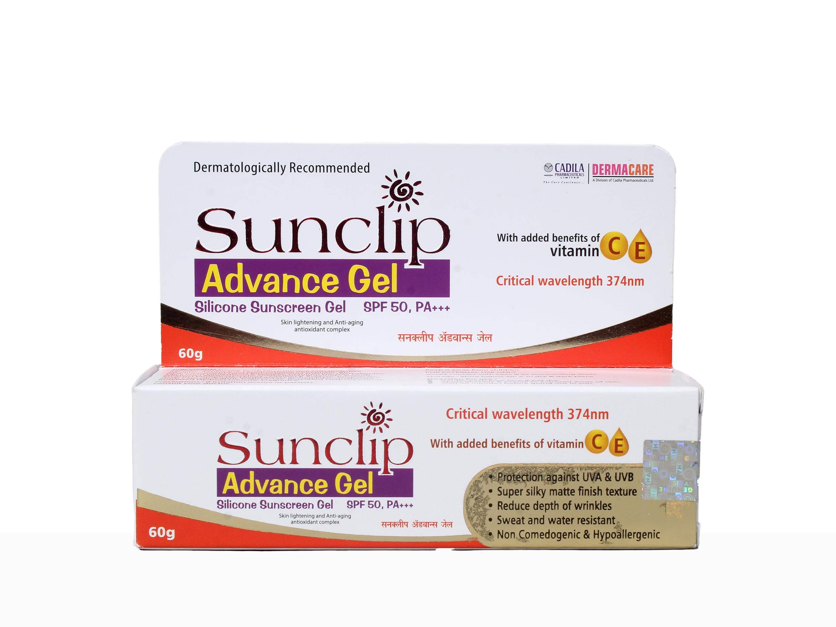 Sunclip Advance Silicone Sunscreen Gel SPF 50 PA+++ - Image 3