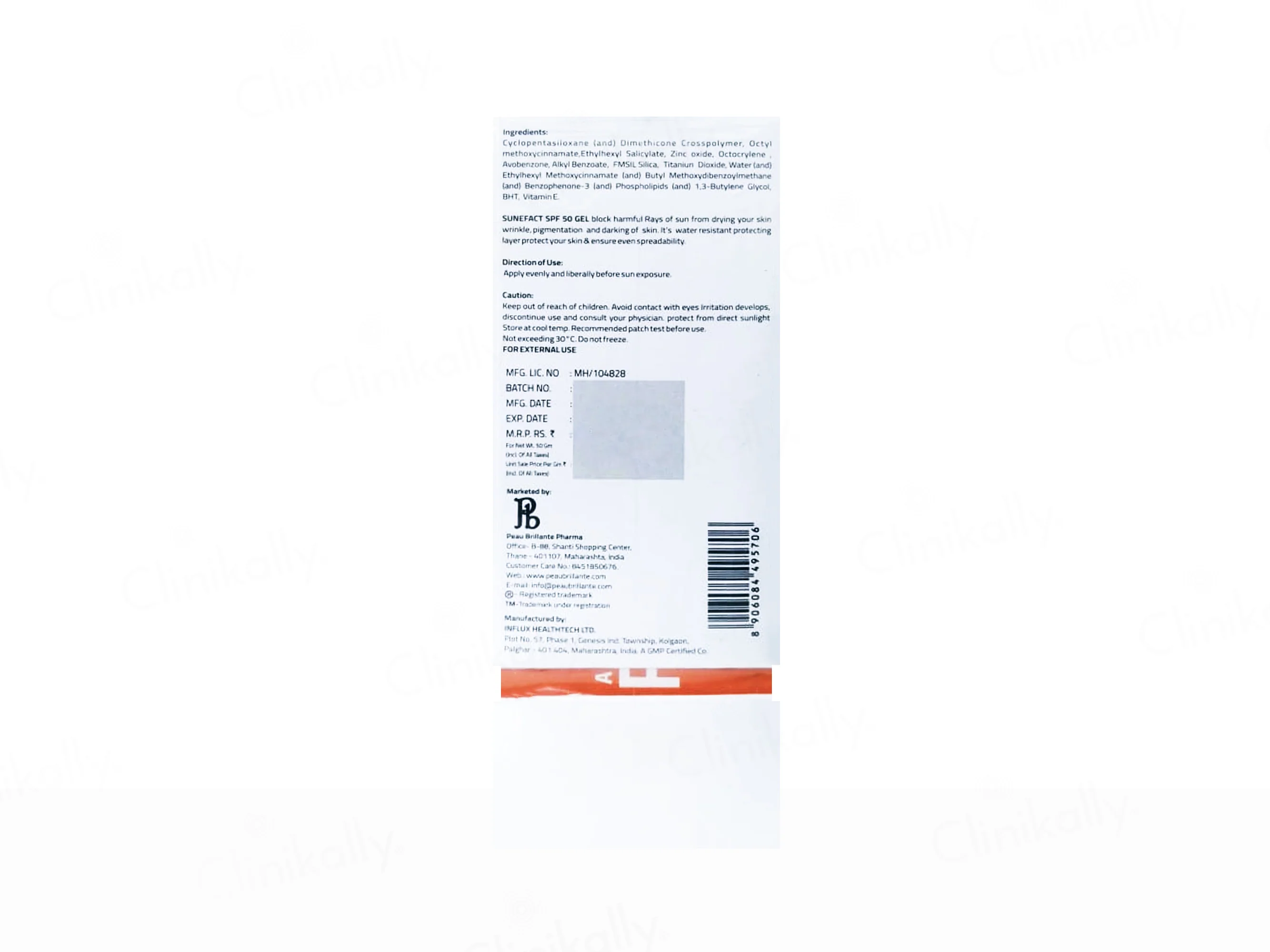 Sunefact Ultra Matte Antioxidant & Anti Ageing Tinted Sunscreen SPF 50 PA+++ - Image 3
