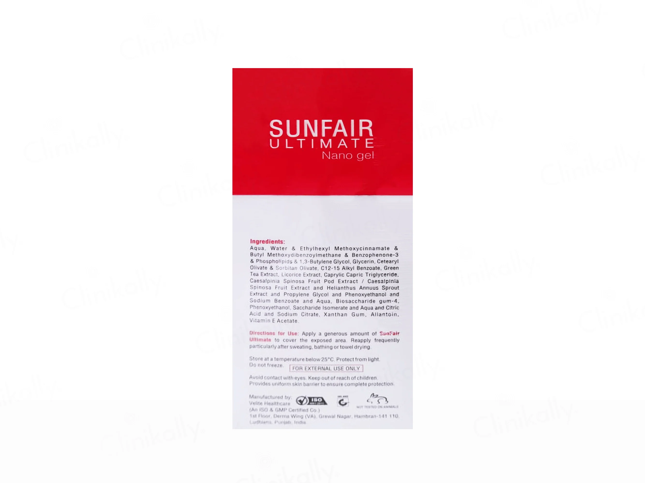 Sunfair Ultimate Day Screen Multi Protection Nano Gel Sunscreen SPF 50+ PA+++ - Image 2