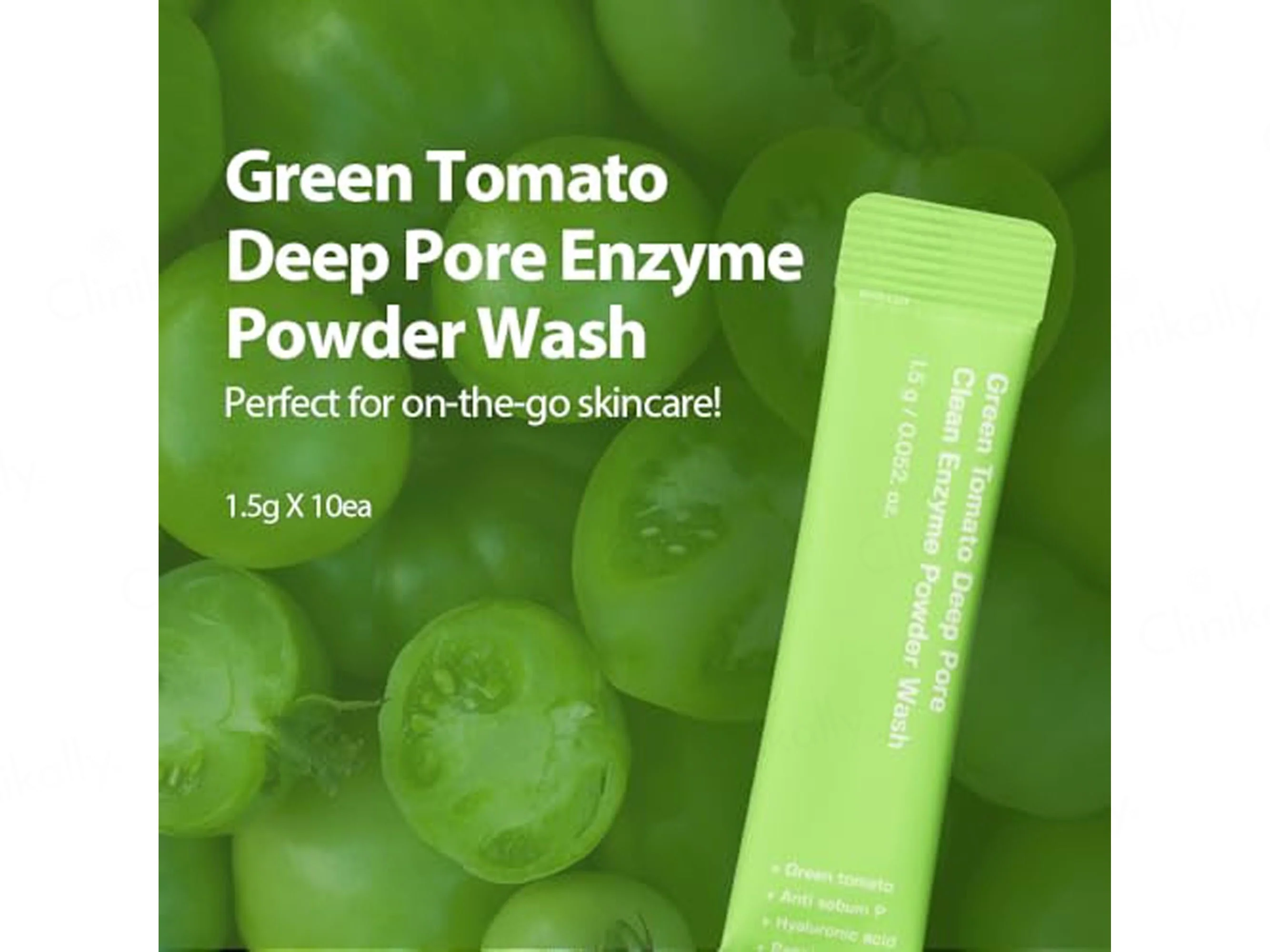 Sungboon Editor Green Tomato Deep Pore Clean Enzyme Powder Wash - Image 2
