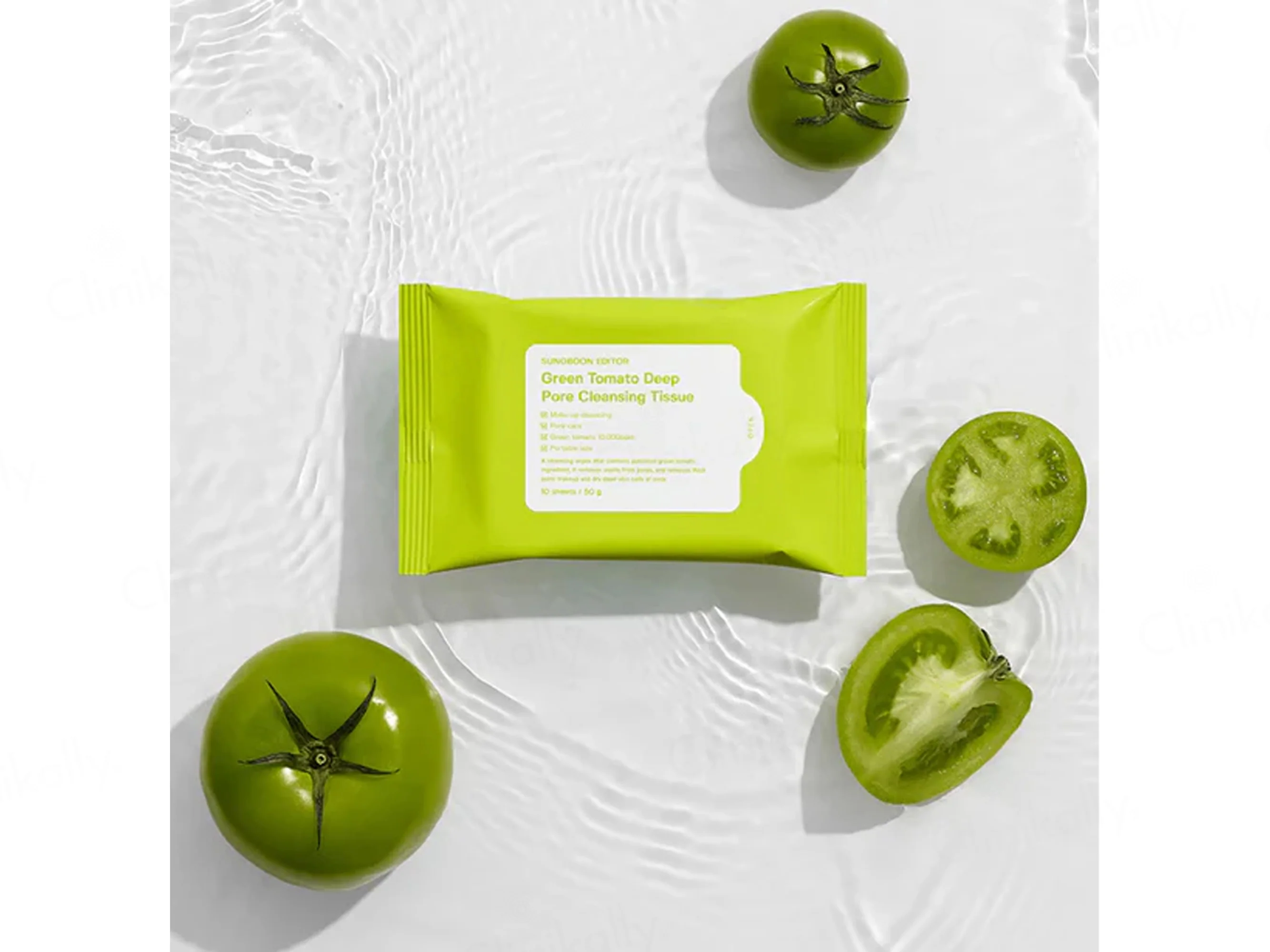 Sungboon Editor Green Tomato Deep Pore Cleansing Tissue - Image 5