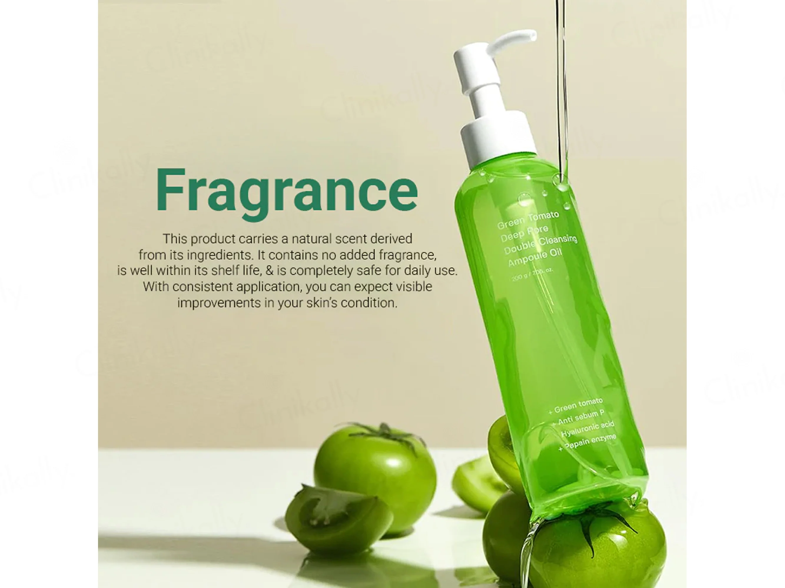 Sungboon Editor Green Tomato Deep Pore Double Cleansing Ampoule Oil - Image 3
