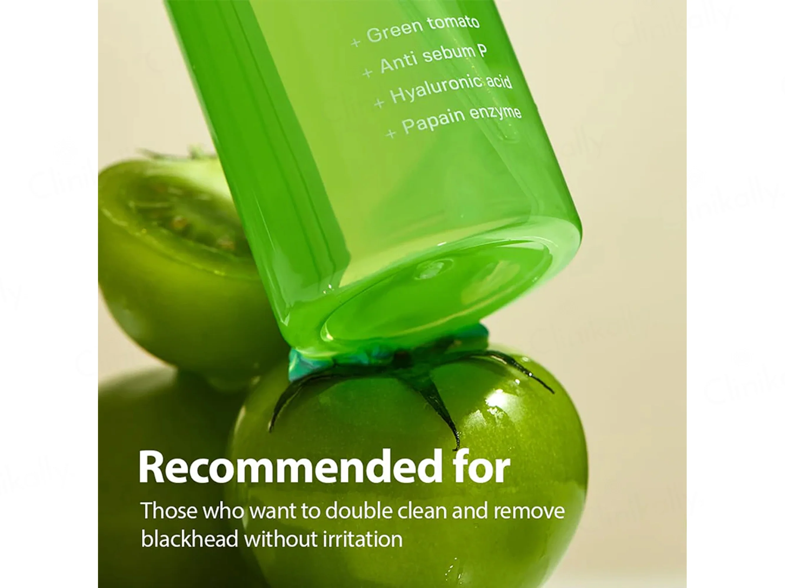 Sungboon Editor Green Tomato Deep Pore Double Cleansing Ampoule Oil - Image 5
