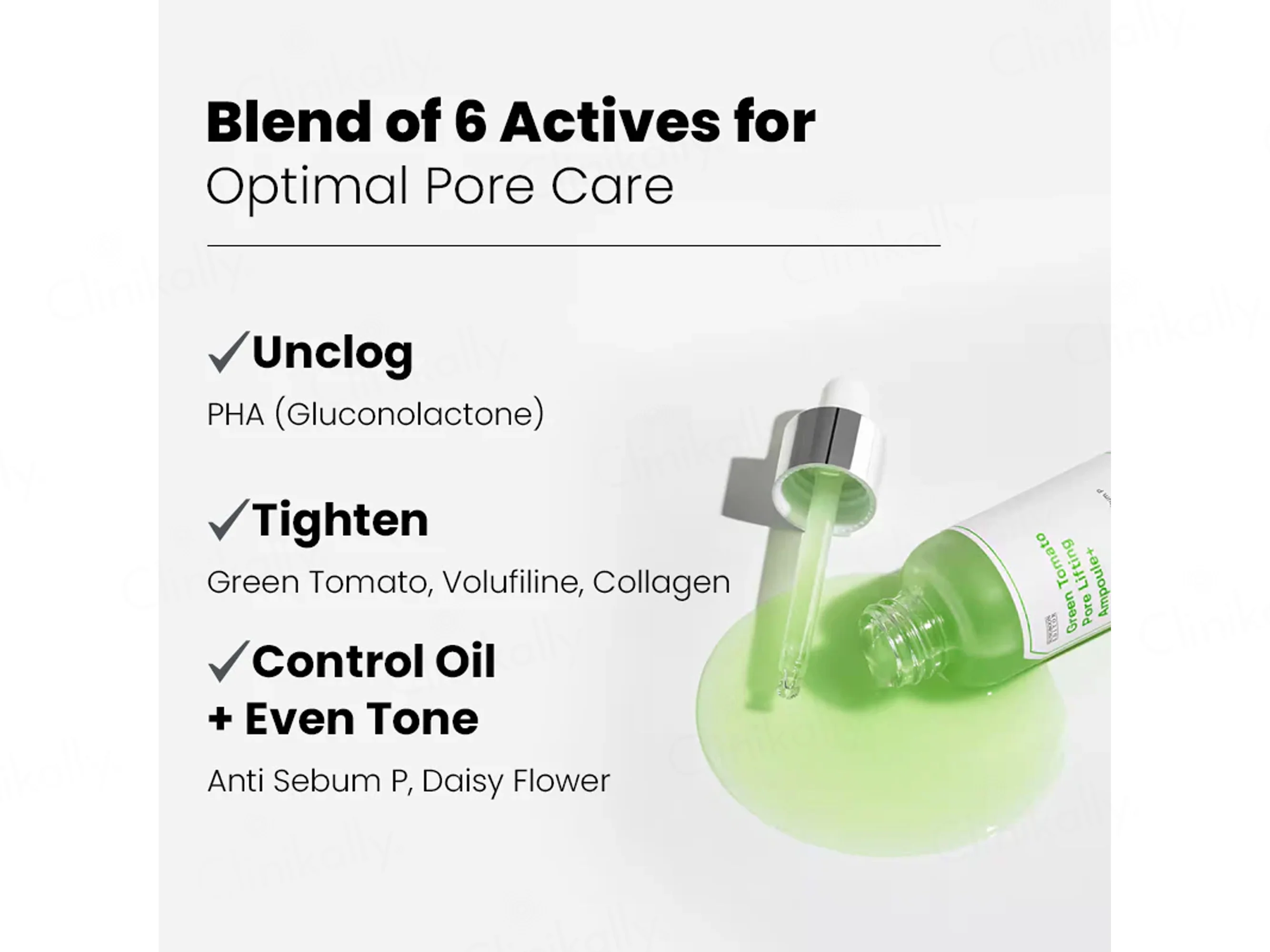 Sungboon Editor Green Tomato Pore Lifting Ampoule+ - Image 3