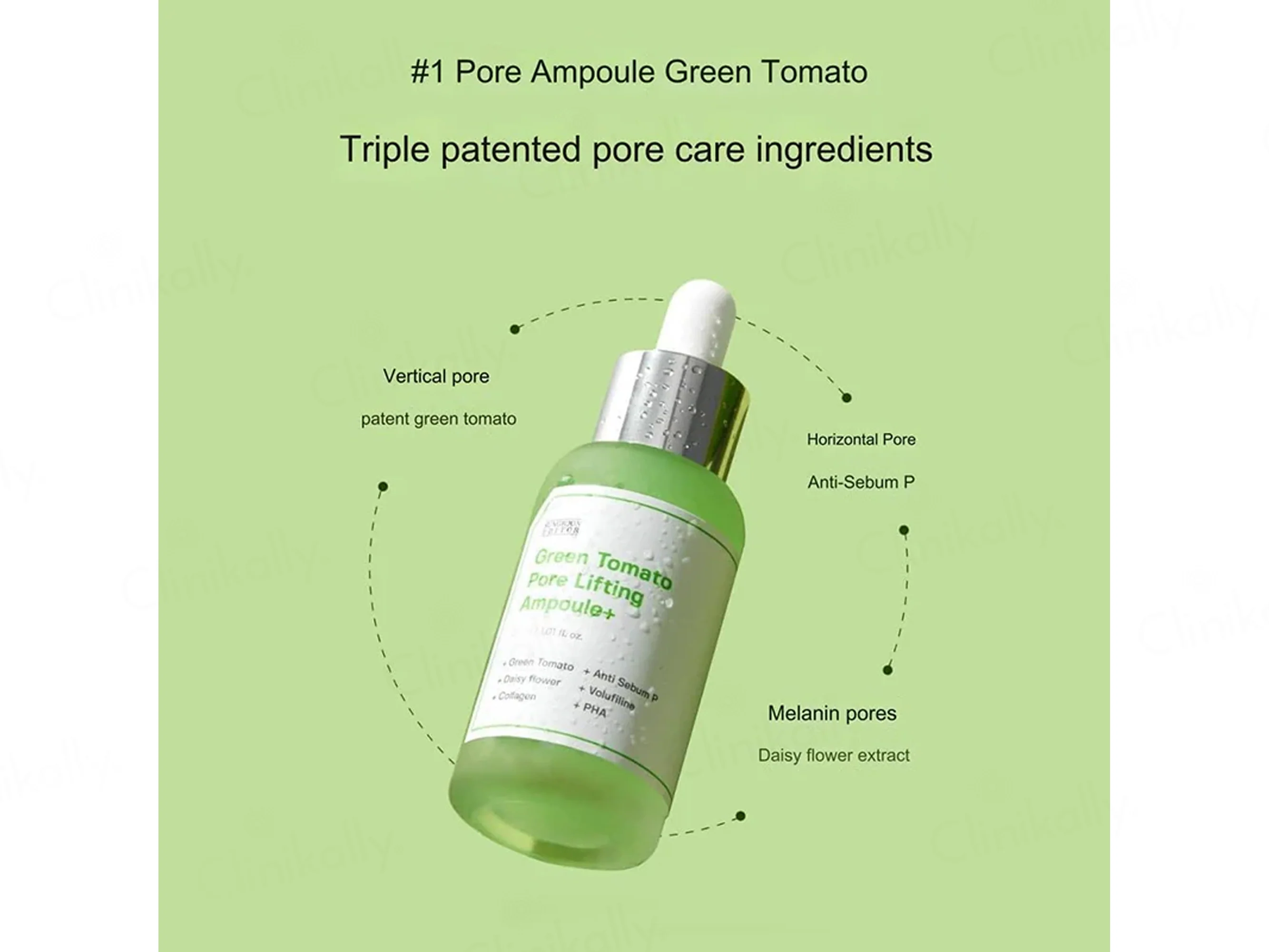 Sungboon Editor Green Tomato Pore Lifting Ampoule+ - Image 6