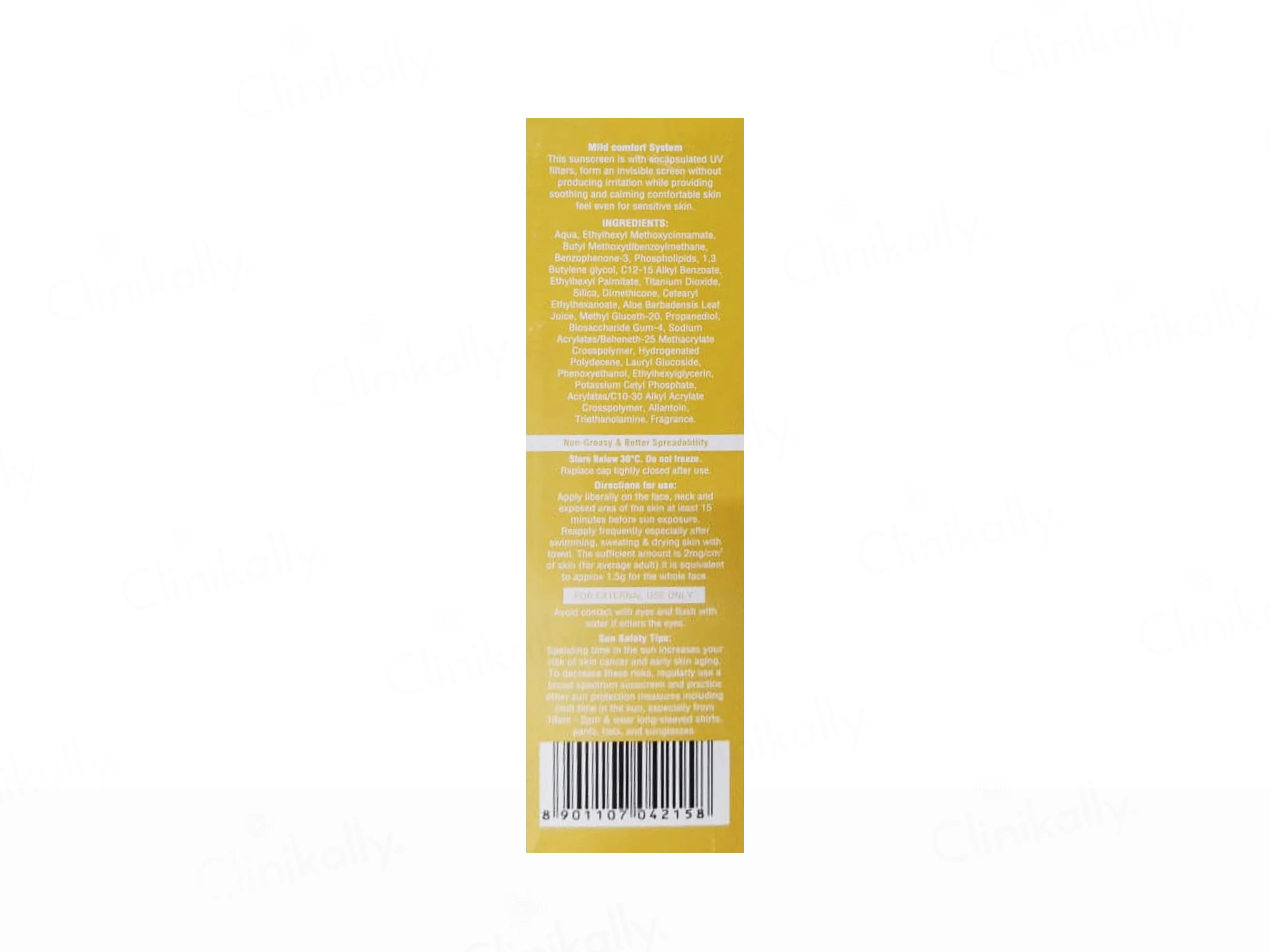 Sunhalt Gold Hydrating Sunscreen SPF 50 PA+++ - Image 2
