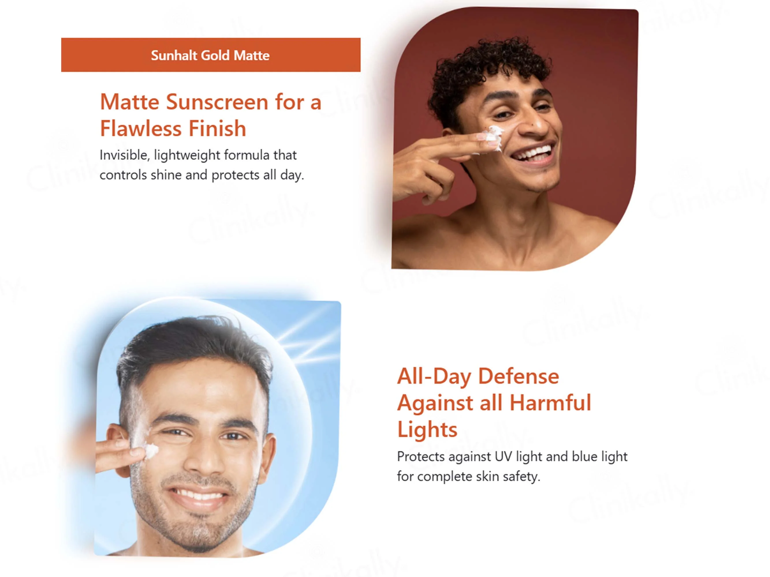 Sunhalt Gold Matte Sunscreen SPF 90 PA+++ - Image 4